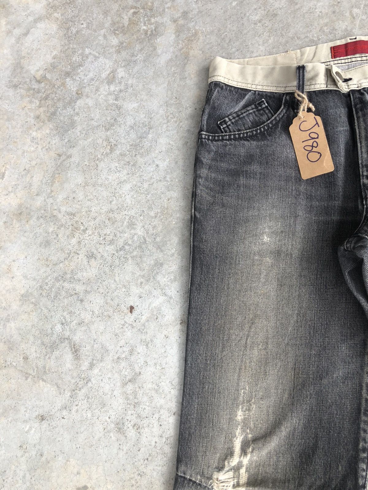 Edwin Japanese Edwin Flared Jeans Distressed Jeans Size US 32 / EU 48 - 4 Thumbnail