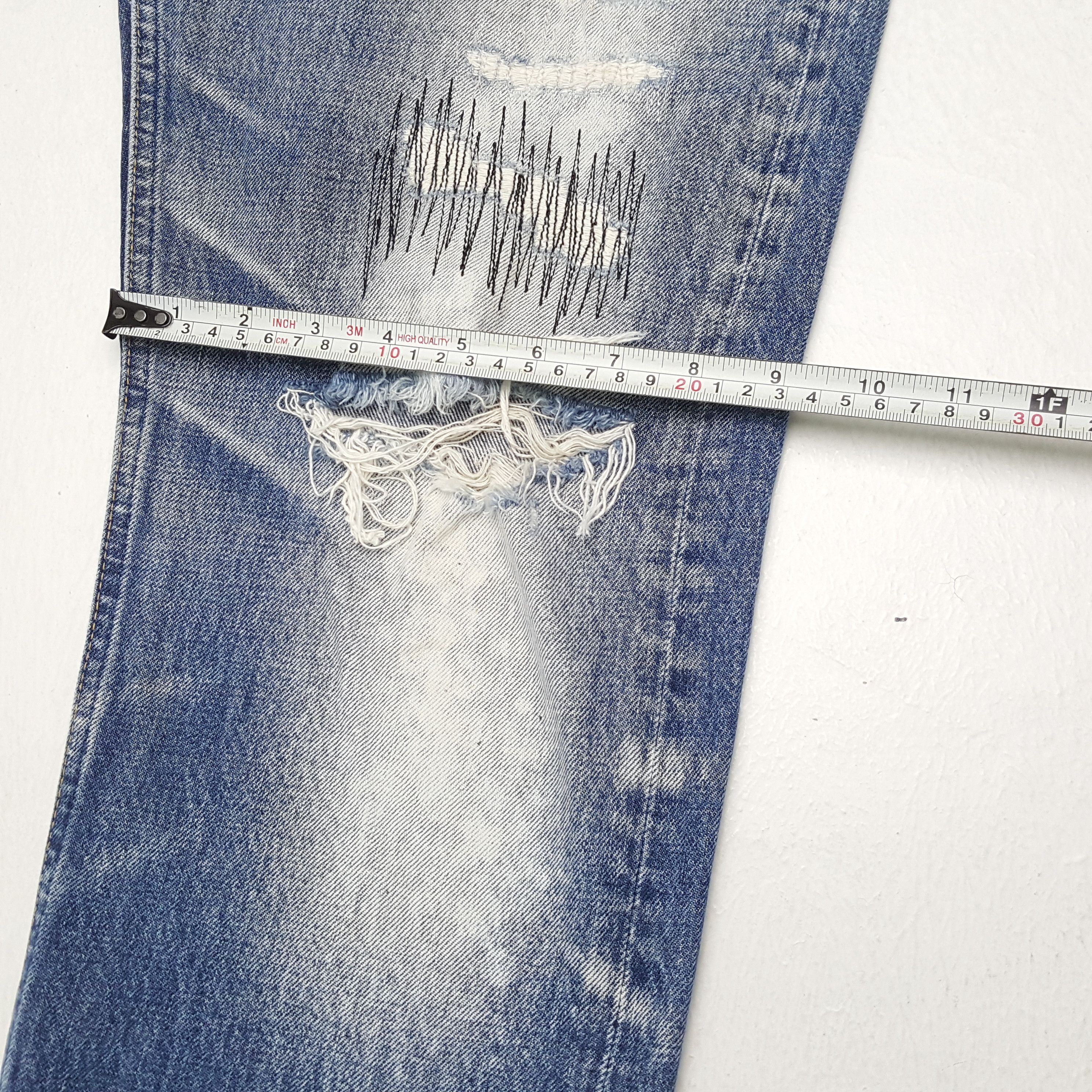 If Six Was Nine × Japanese Brand × Vintage Vintage If Six Was Nine Japanese Brand Distressed Style Jean Size US 33 - 10 Thumbnail