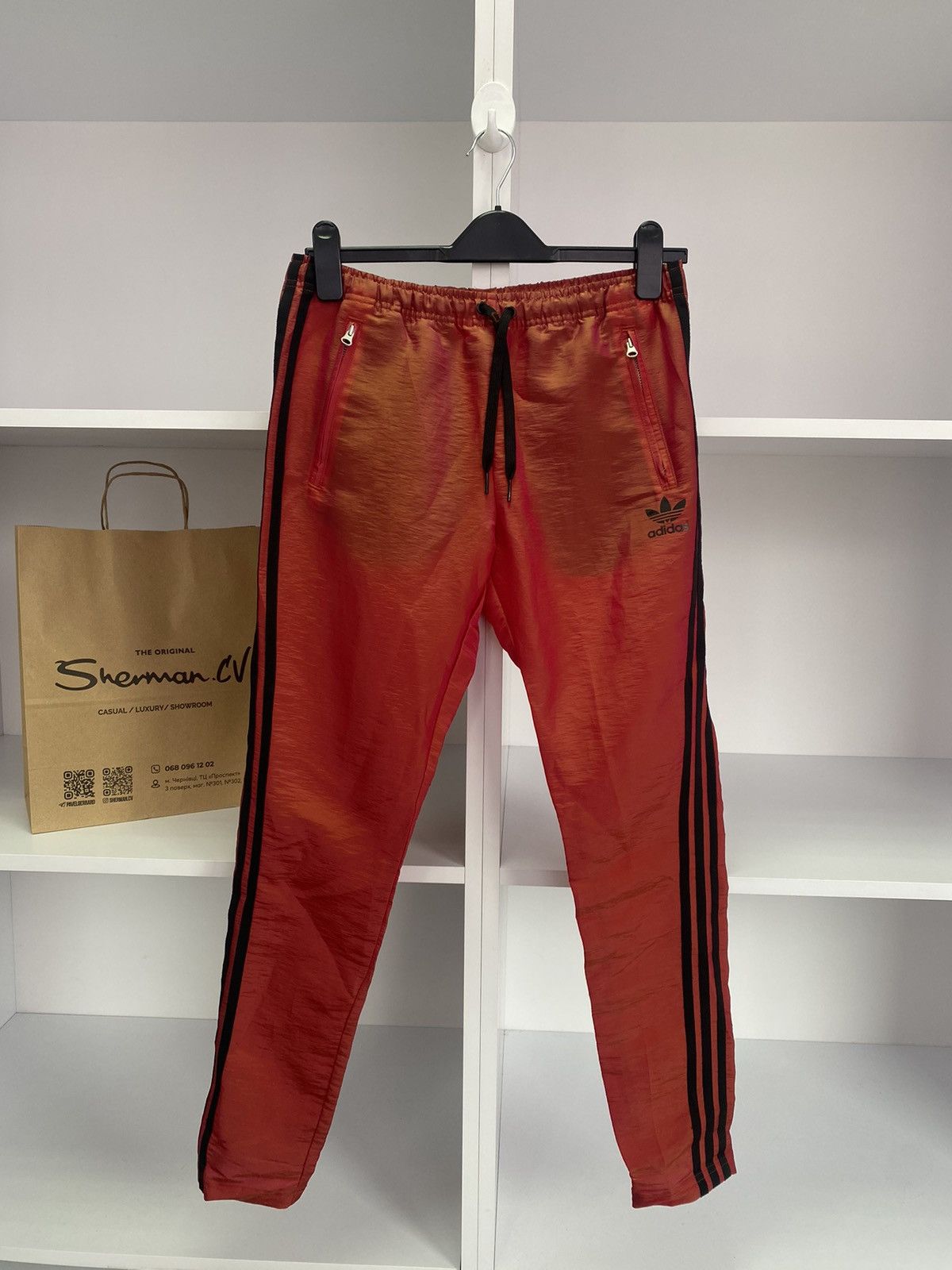 Adidas × Designer × Vintage Vintage Adidas Originals x Rita Ora Space Shifter Pants Size 30" / US 8 / IT 44 - 6 Thumbnail
