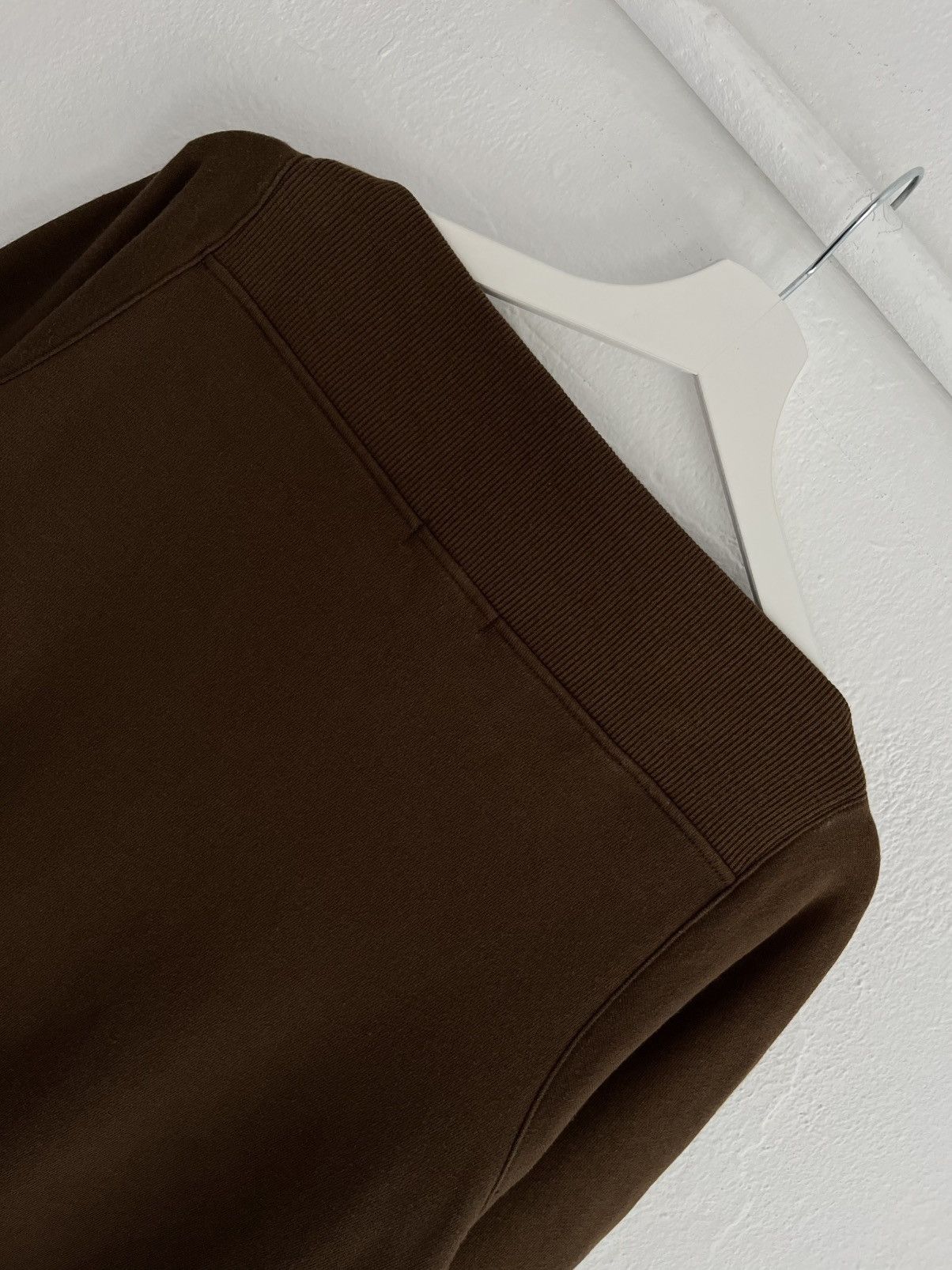 Japanese Brand Vintage Clef De Sol CDS Asymmetrical Brown Sweatshirt 00s Size M / US 6-8 / IT 42-44 - 8 Thumbnail