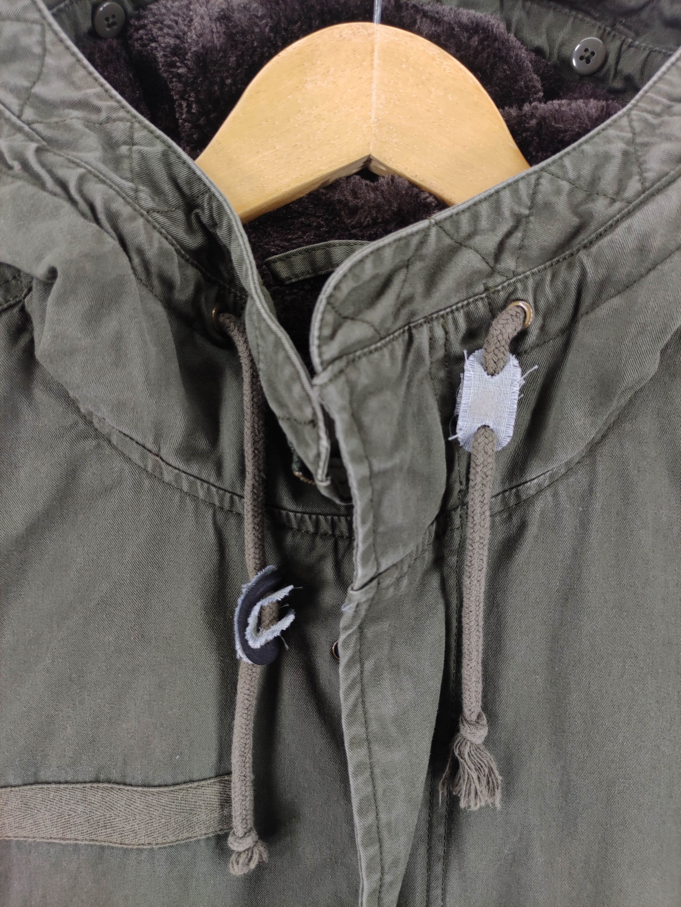 GU Vintage Gu Parka Hooded Jacket Lined Fleece Size US S / EU 44-46 / 1 - 5 Thumbnail