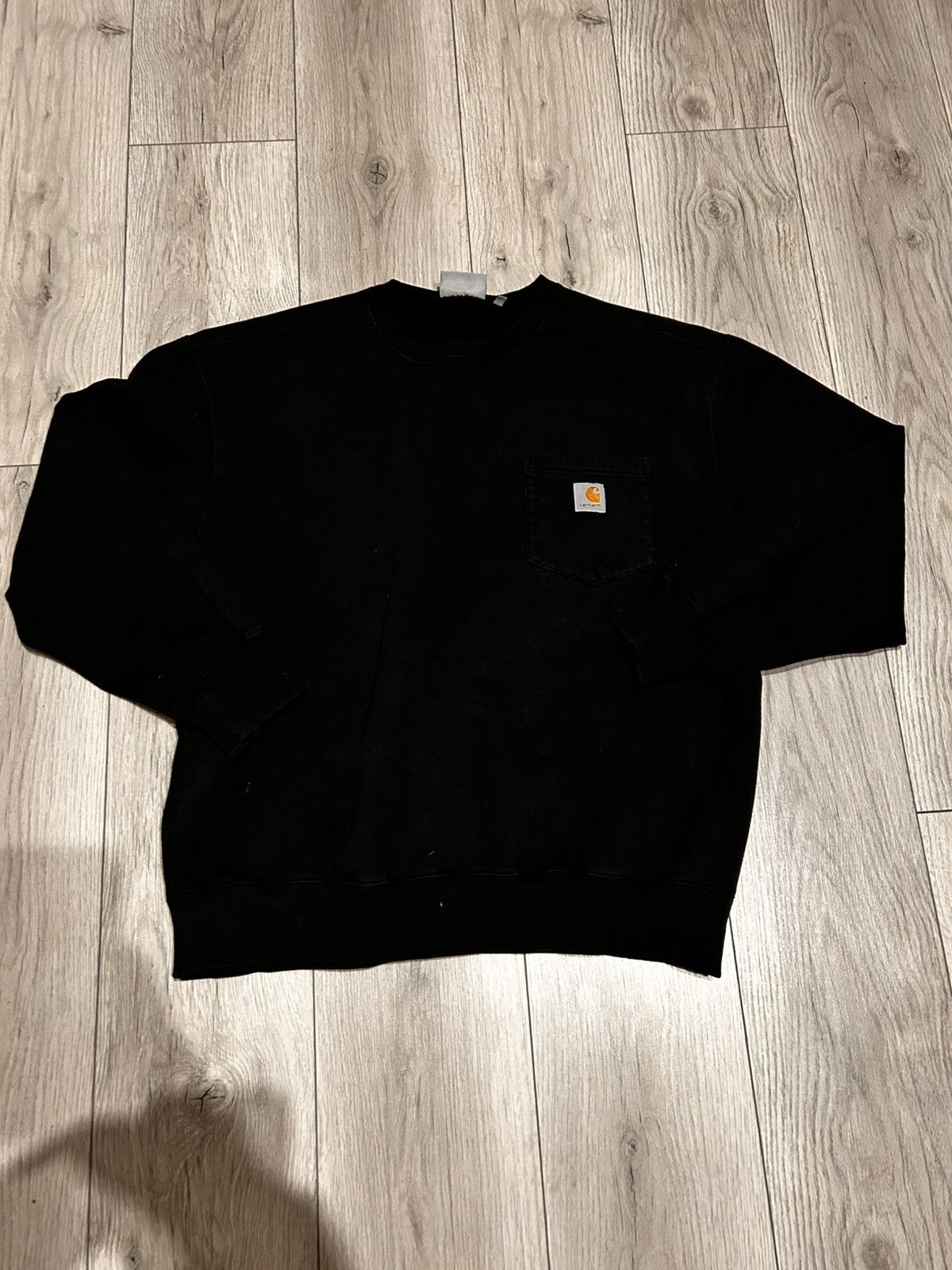 Carhartt × Vintage Black men’s Carhartt sweatshirt pocket Size US XXL / EU 58 / 5 - 1 Thumbnail