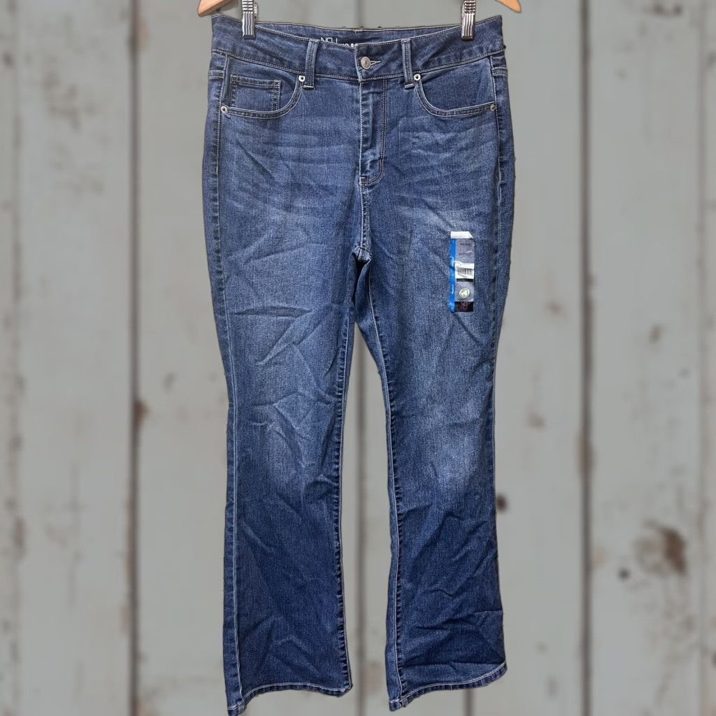 Vintage New No Boundaries Women’s Jeans Blue Bootcut Size 11 Stretch NWT Size 32" / US 10 / IT 46 - 1 Thumbnail
