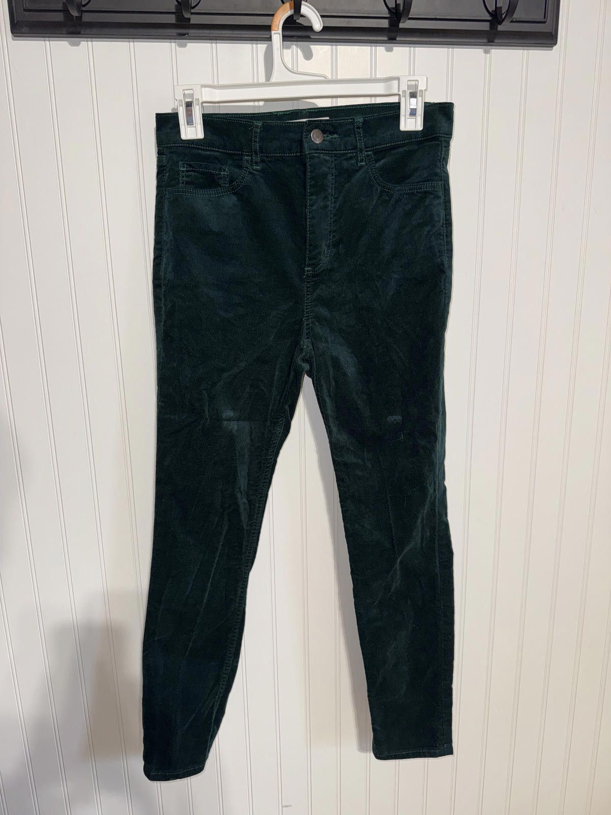 Other LOFT Green Corduroy Pants Size 28" / US 6 / IT 42 - 1 Thumbnail