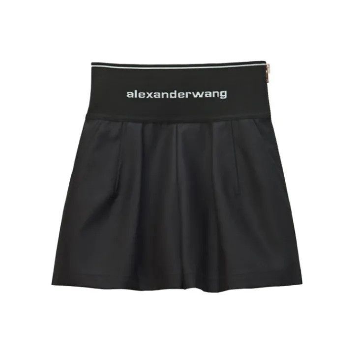 Alexander Wang Alexander Wang Logo Black Hunting Shorts for Women - Size 23" - 1 Thumbnail