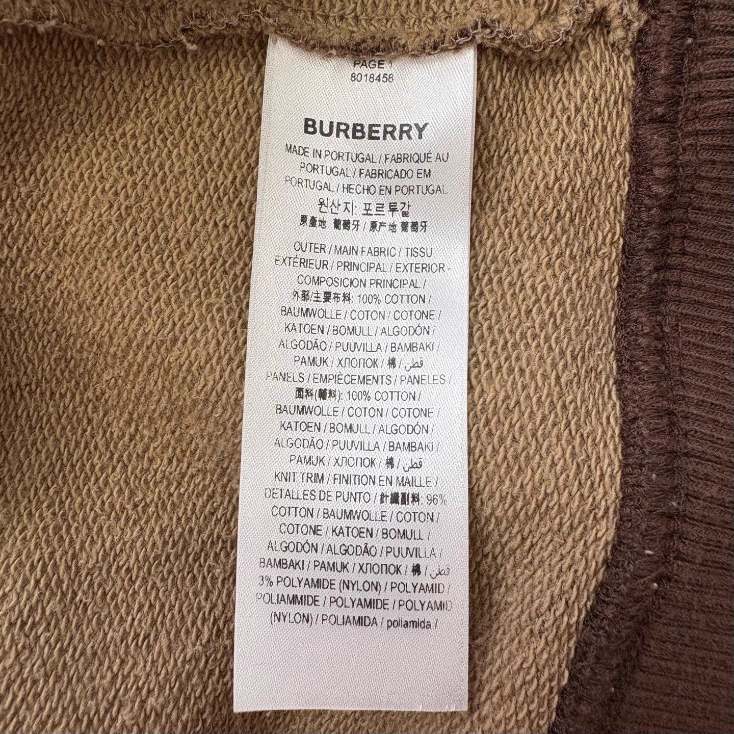 Burberry Burberry TB print Khaki hoodie M new Size US M / EU 48-50 / 2 - 7 Thumbnail