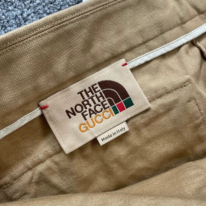 Gucci Gucci The North Face Gucci North co-branded khaki workwear Size US 34 / EU 50 - 5 Thumbnail
