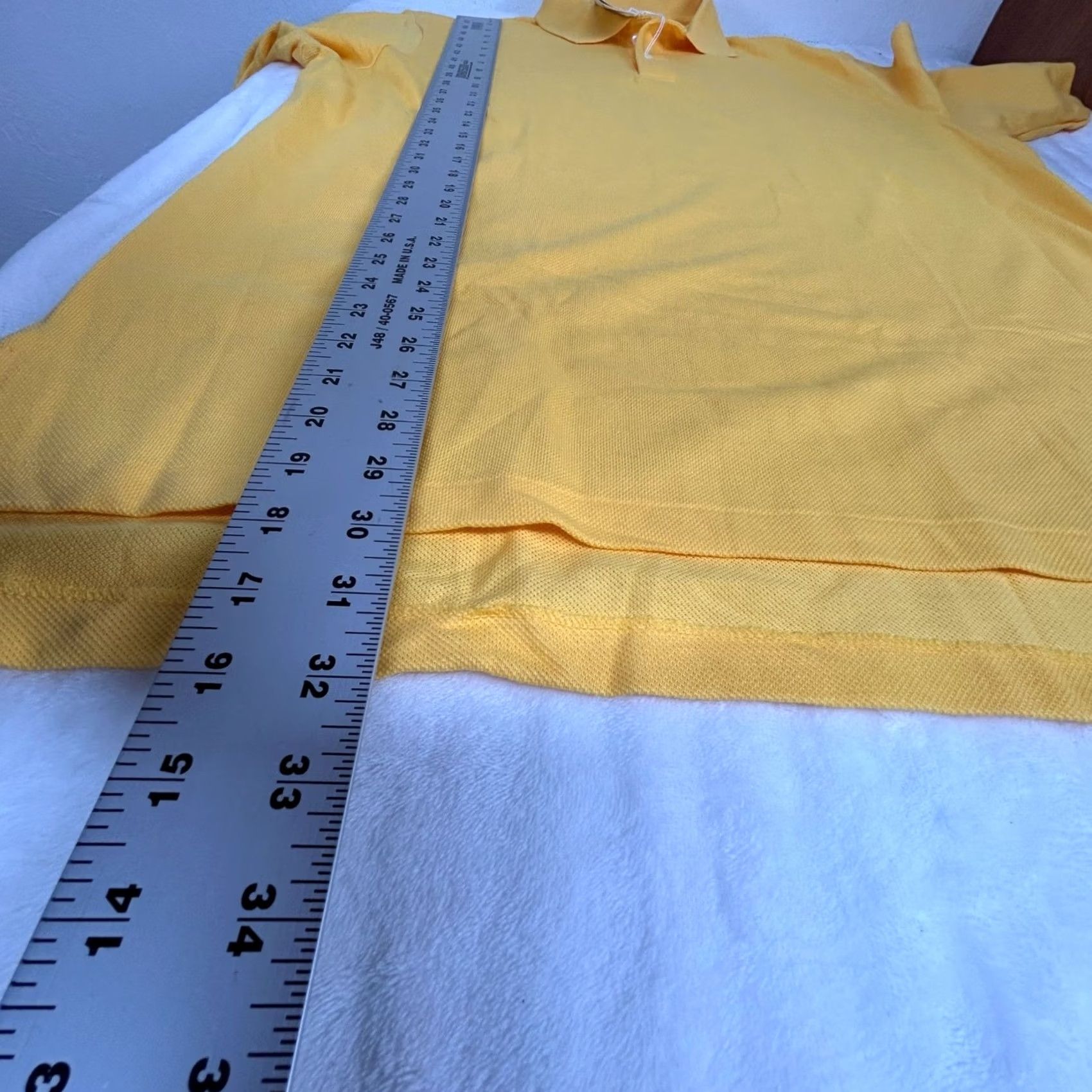 Lands' End Lands’ End Polo Shirt Large Tall Yellow Cotton Short Sleeve Casual New Men’s Polo Shirt Large Tall Yellow Cotton Short Sleeve Casual New Size US L / EU 52-54 / 3 - 7 Thumbnail