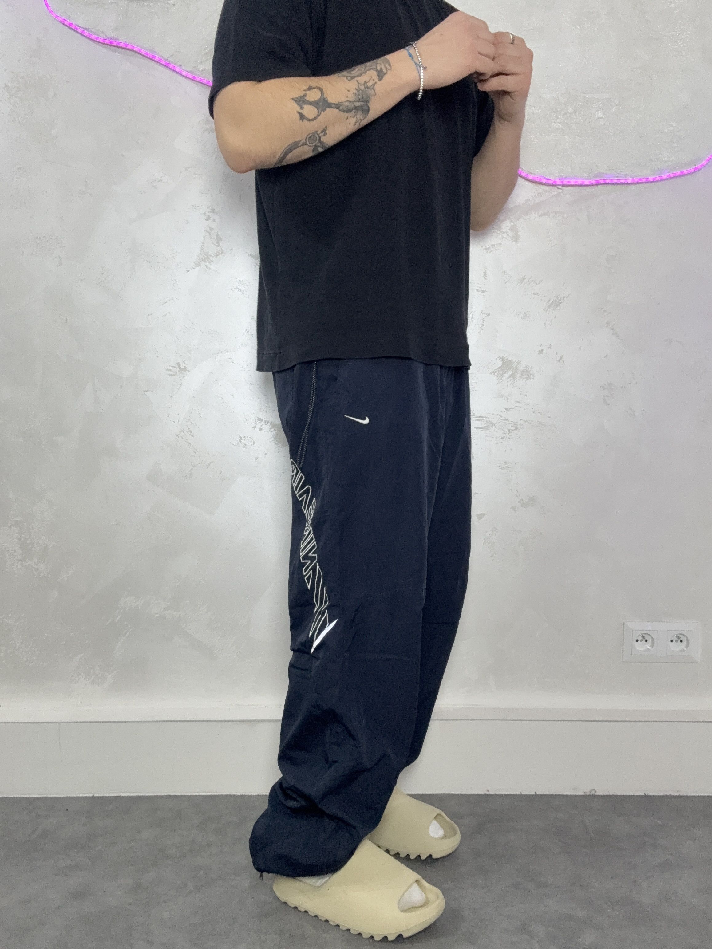 Nike Nike Athletic Shox Vibe Pants Parachute wide leg 2000s Size US 34 / EU 50 - 1 Thumbnail
