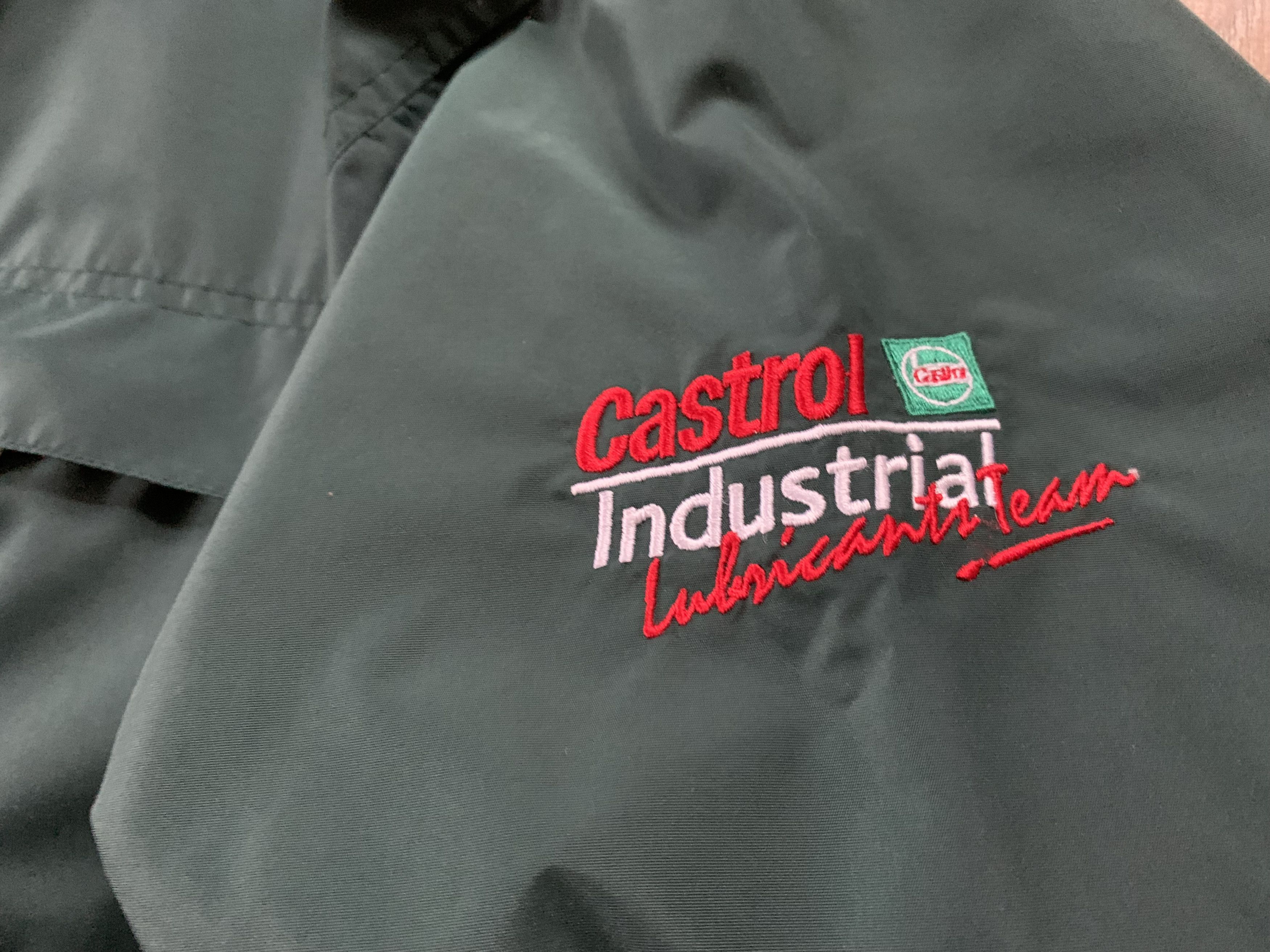 Japanese Brand × Vintage Vintage Castrol Industrial Lubricants Team Jacket Size US L / EU 52-54 / 3 - 6 Thumbnail