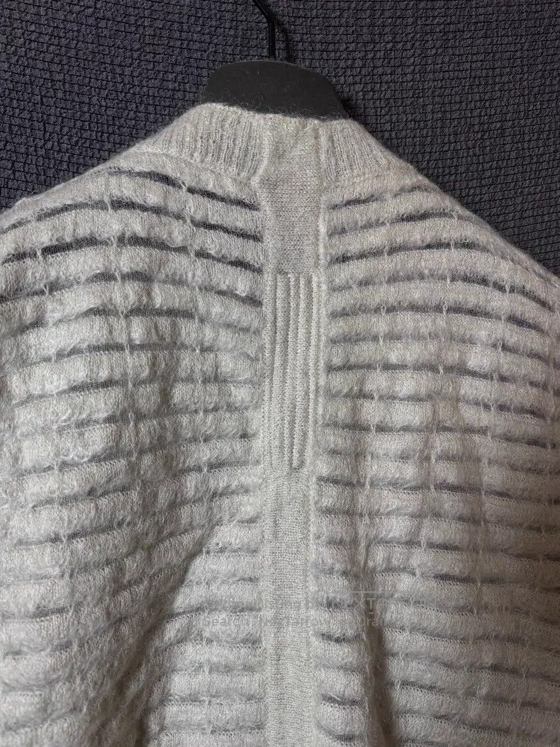 Rick Owens Rick Owens 16 FW mainline mohair see-through striped cashm Size US S / EU 44-46 / 1 - 4 Thumbnail