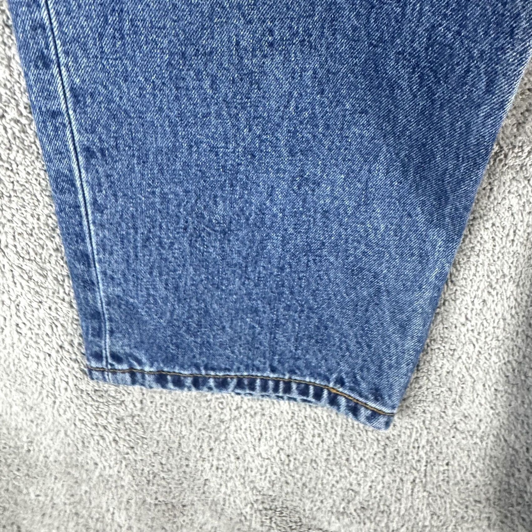 Levi's Levi's 550 Jeans Mens 36x29 Blue Relaxed Fit Tapered Leg Denim Medium Wash Casual Size US 36 / EU 52 - 5 Thumbnail