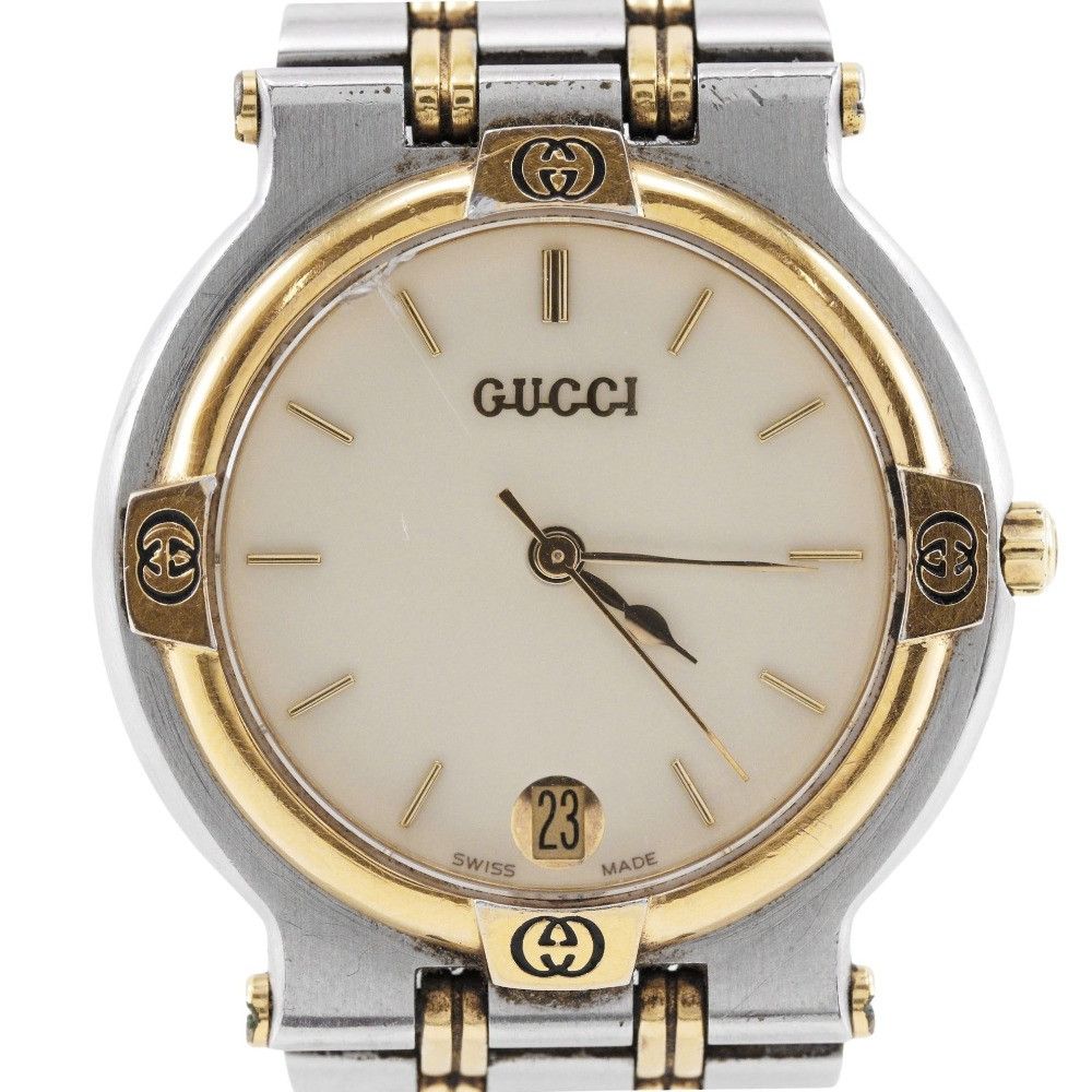Gucci Gucci Gucci 9000M Stainless Steel Quartz Metal Quartz 9000M DUTY FREE for USA Size ONE SIZE - 1 Thumbnail