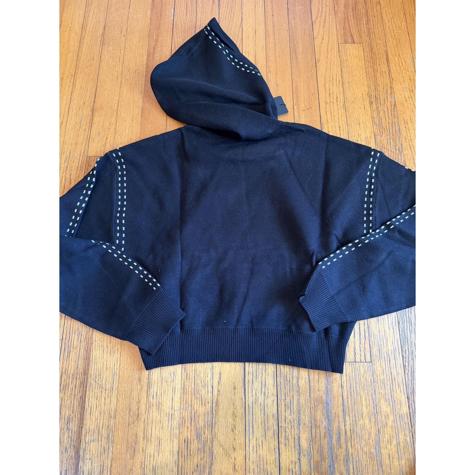 True Religion True Religion Womens Hooded Pullover Sweater Large NWT Size L / US 10 / IT 46 - 4 Thumbnail