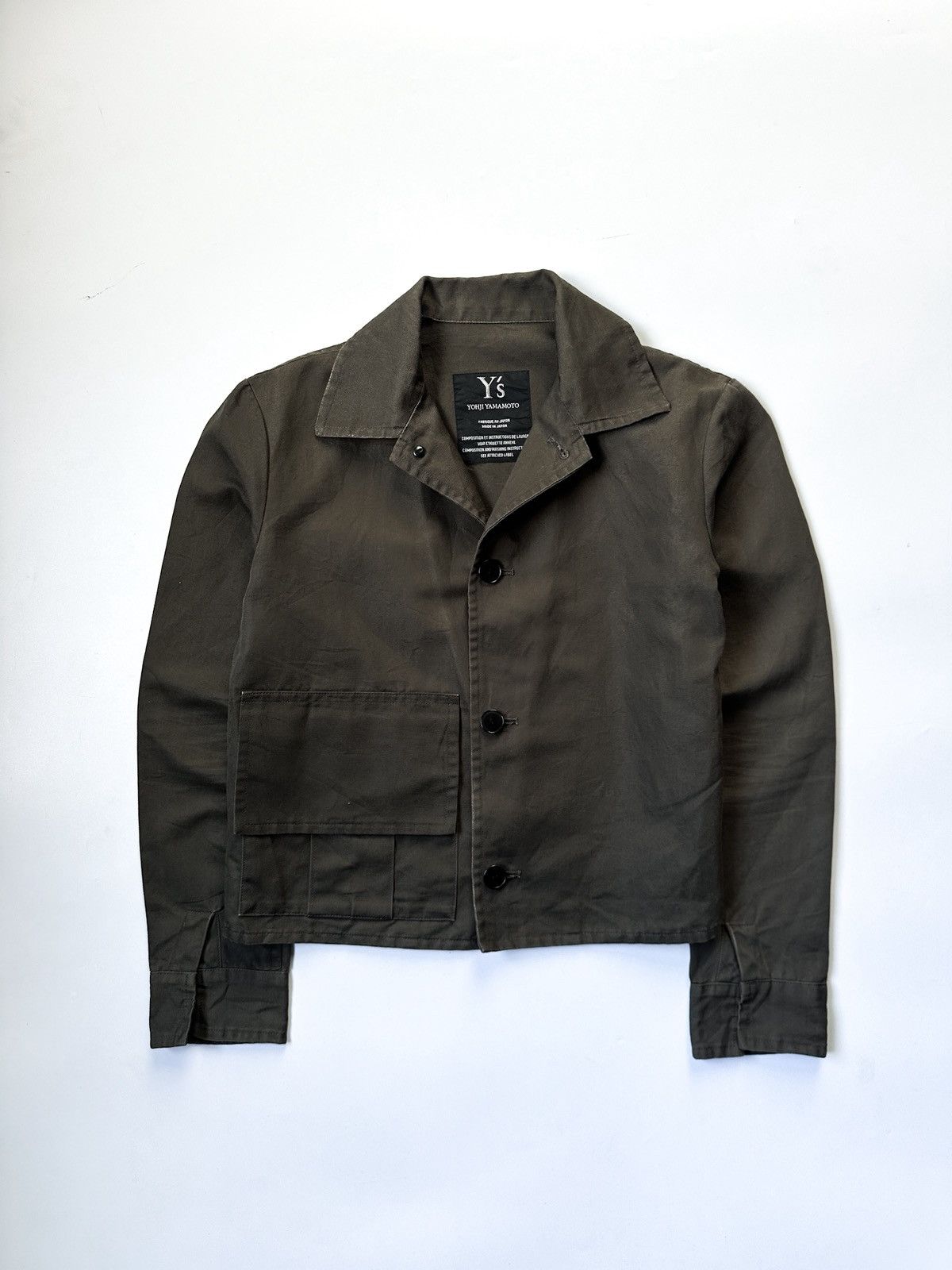 Yohji Yamamoto Yohji Yamamoto Single Pocket Jacket Size M / US 6-8 / IT 42-44 - 3 Thumbnail