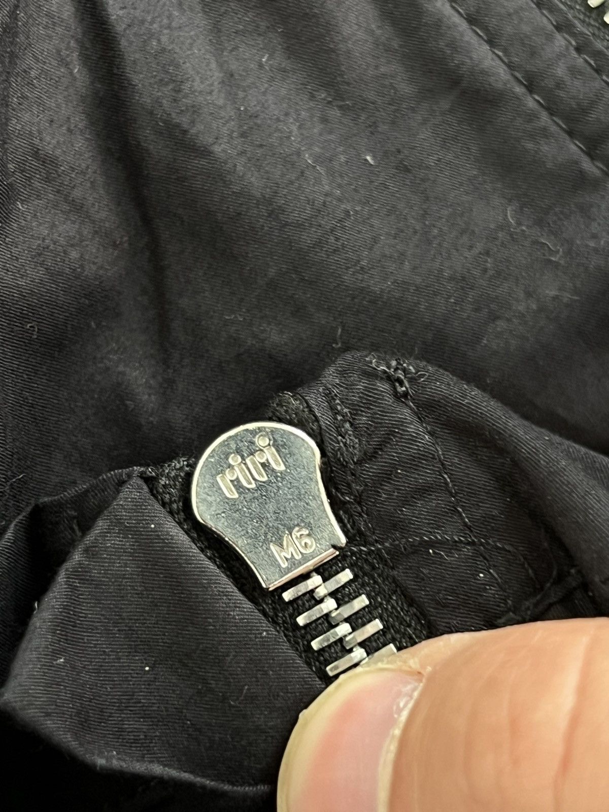 Prada PRADA Pants Cargo Biker Astro Bondage Zipper Laced Vintage Size 28" / US 6 / IT 42 - 6 Thumbnail