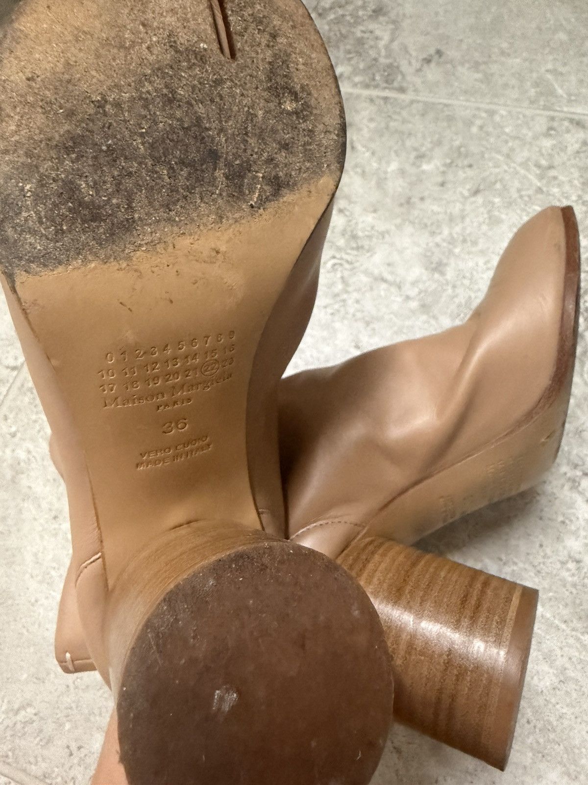 Maison Margiela Maison Margiela Tabi leather ankle boots Size US 6 / IT 36 - 5 Thumbnail