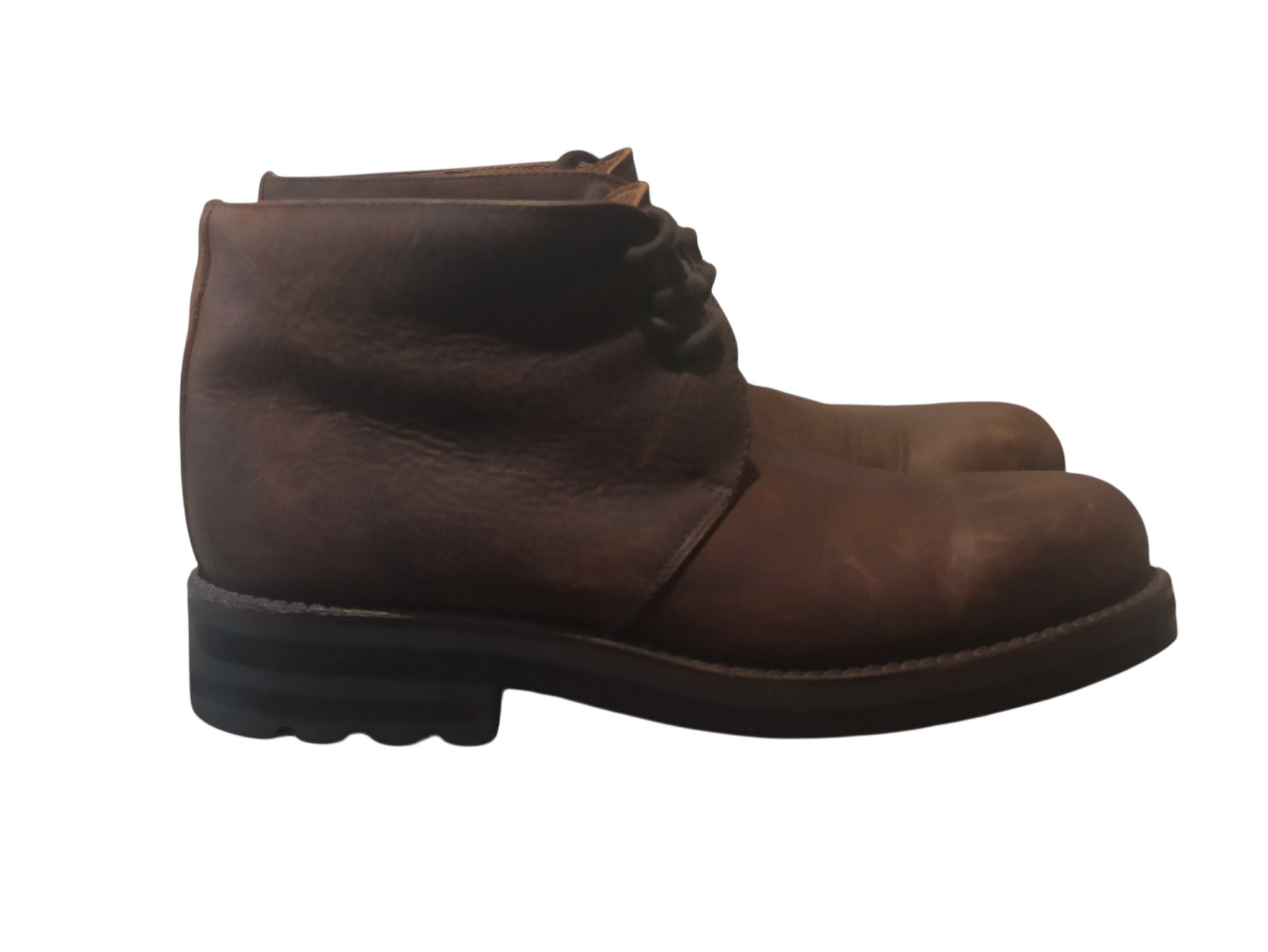 Other Rare Bronx Made in Italy Leather Desert Chukka Boots Size US 10 / EU 43 - 5 Thumbnail