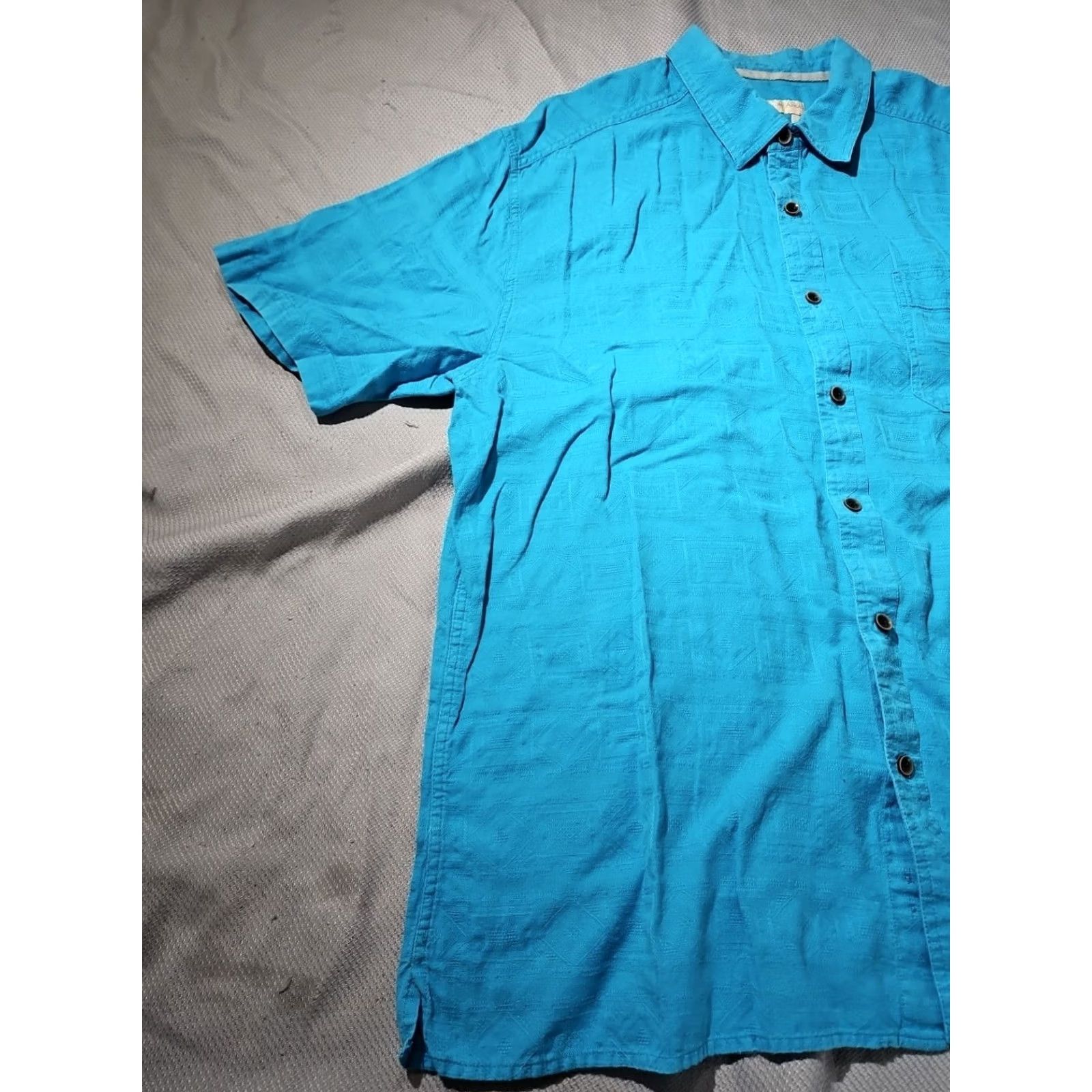 The Territory Ahead Territory Ahead Shirt Mens 2XL Blue Allover Aztec Abstract Button Preppy Shirt Size US XXL / EU 58 / 5 - 3 Thumbnail