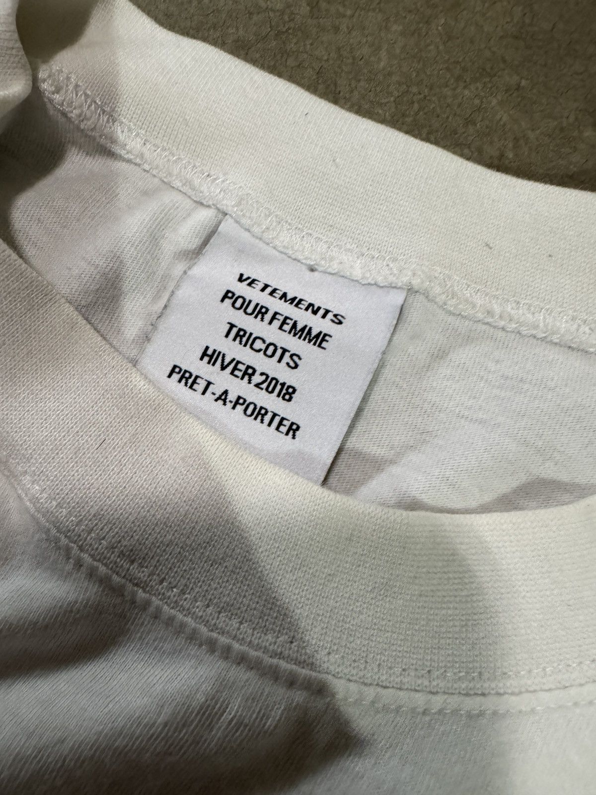 Vetements VETEMENTS staff shirt Size US M / EU 48-50 / 2 - 3 Thumbnail
