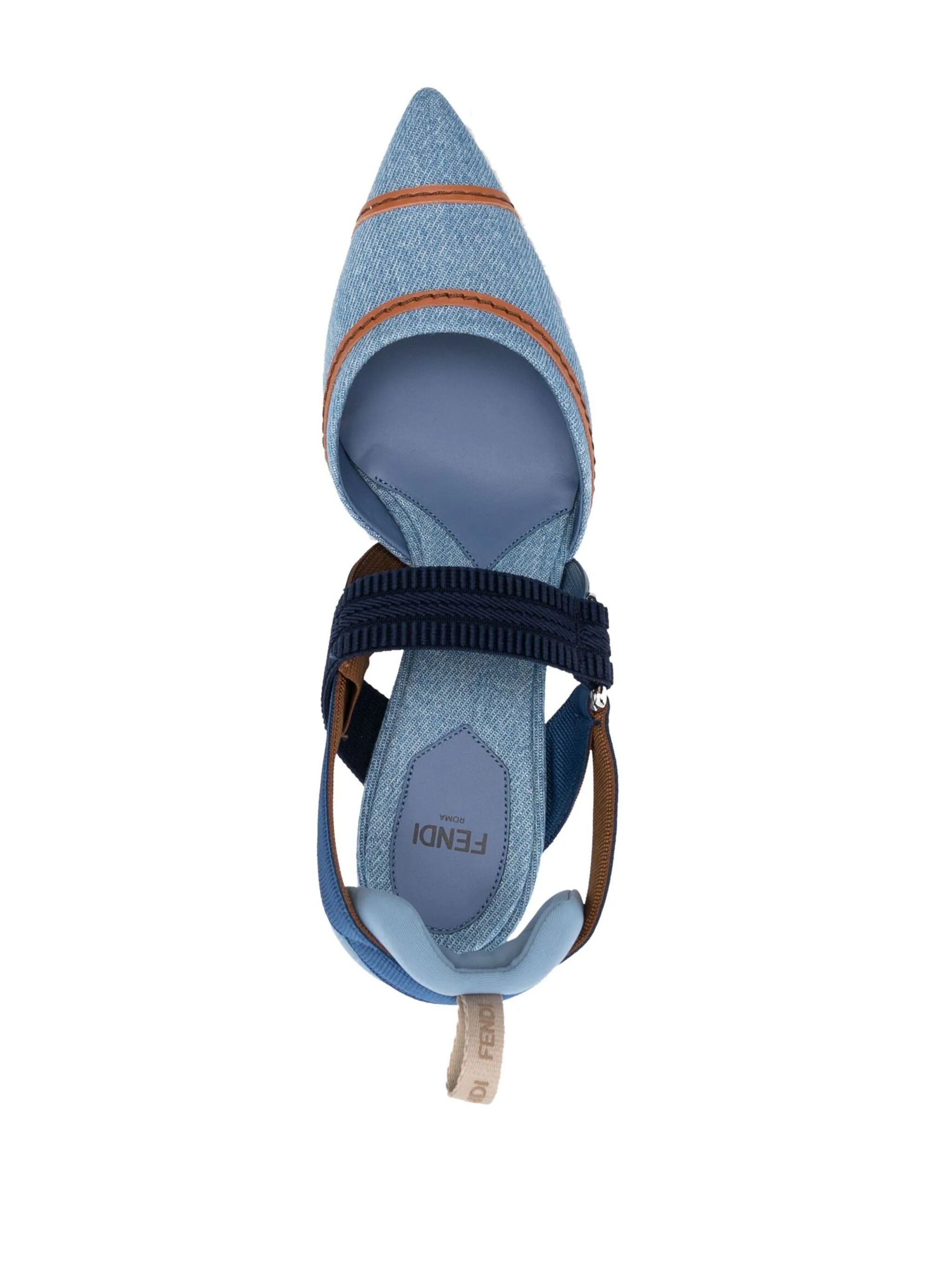 Fendi o1loc1c0824 Colibri in Blue Size US 12 / IT 42 - 4 Thumbnail