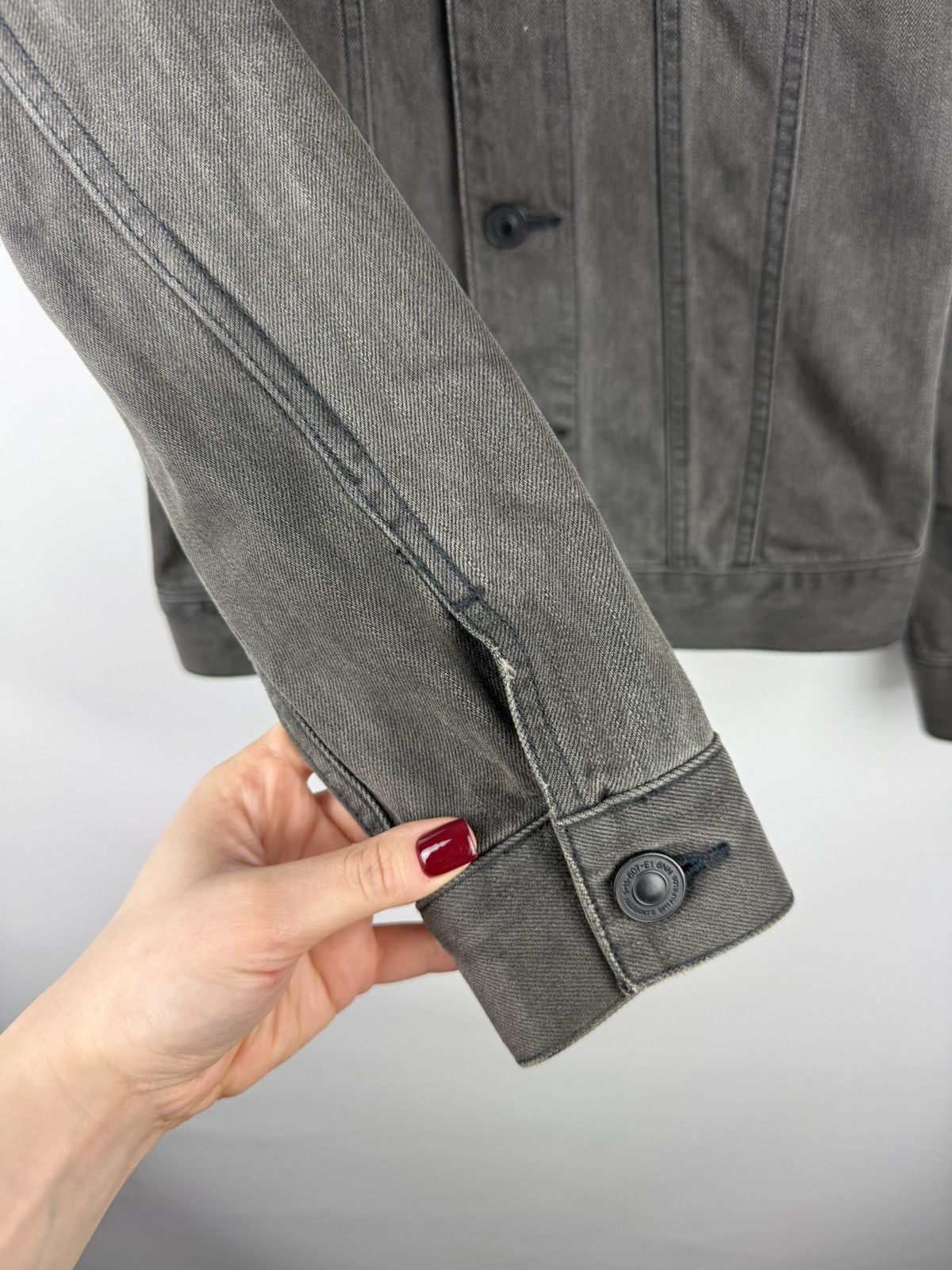 Allsaints Allsaints Eucild Men’s Denim Trucker Jacket Size Xs Size US XS / EU 42 / 0 - 11 Thumbnail