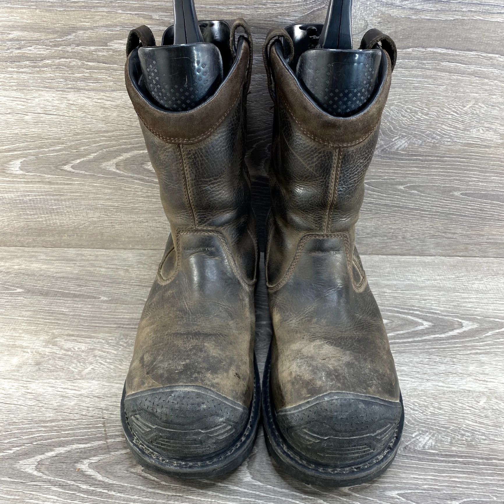 KEEN Keen Utility Mens 11.5 D Boots Brown Waterproof Leather CSA Safety Carbon Toe Size US 11 / EU 44 - 3 Thumbnail