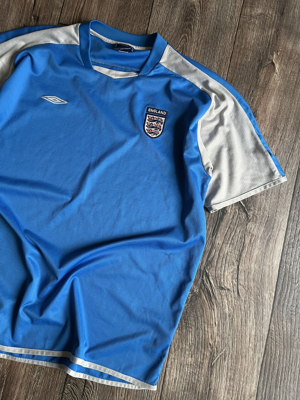 Umbro × Vintage Vintage 2000s England Training Soccer Kit Football Jersey Size US XL / EU 56 / 4 - 2 Thumbnail