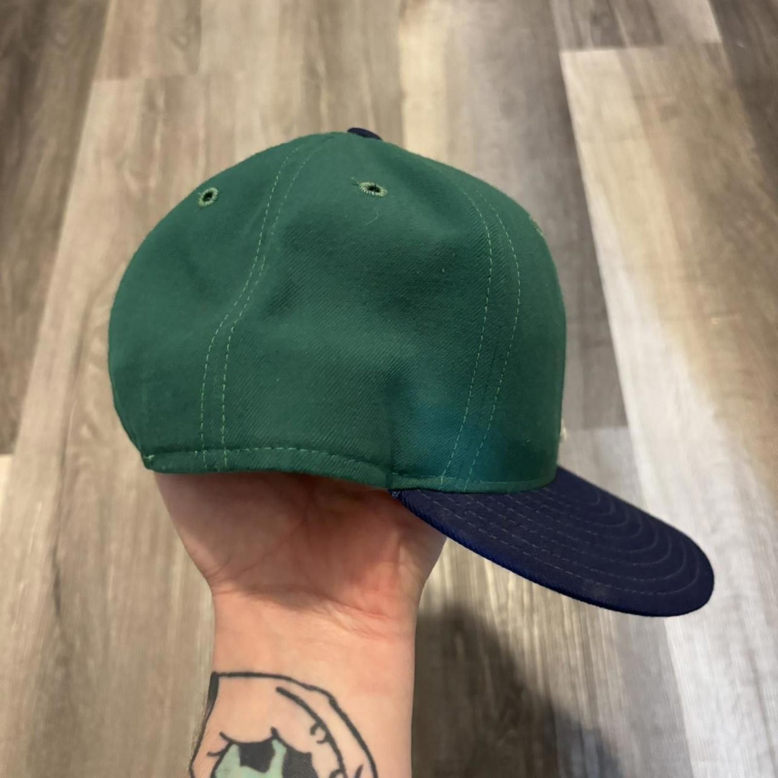 New Era Vintage Denver zephyrs wool new era fitted hat 90s 7 3/8 Size ONE SIZE - 3 Thumbnail