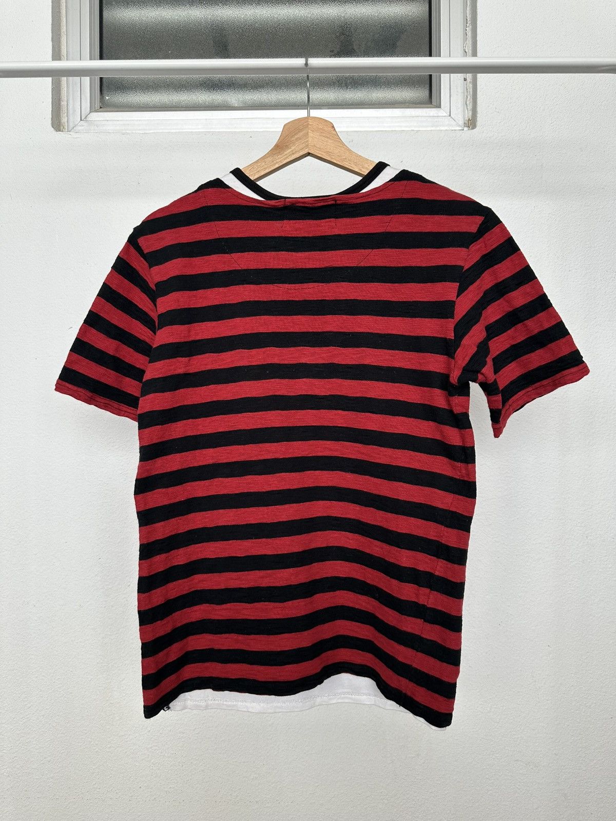BERNINGS SHO 00's Bernings Sho distressed gothic vkei punk tee Size US M / EU 48-50 / 2 - 9 Thumbnail