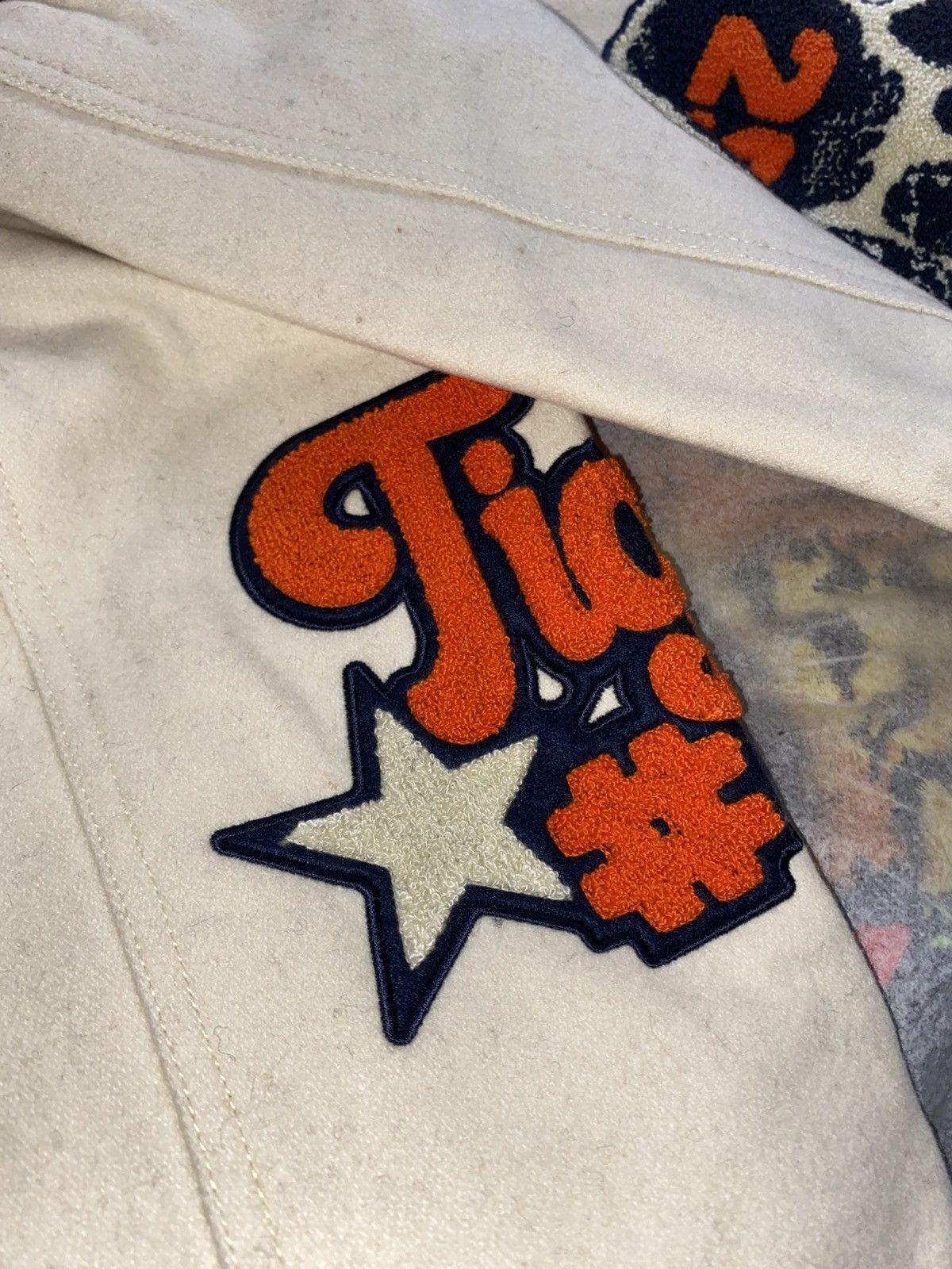 Palace Palace Tora Tora Varsity Jacket Navy Size US XL / EU 56 / 4 - 9 Thumbnail