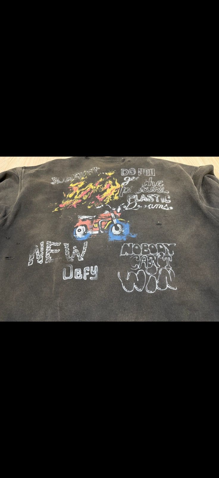 Maison MIHARA YASUHIRO Maison Mihara Yasuhiro Distressed Sweatshirt Size US L / EU 52-54 / 3 - 8 Thumbnail