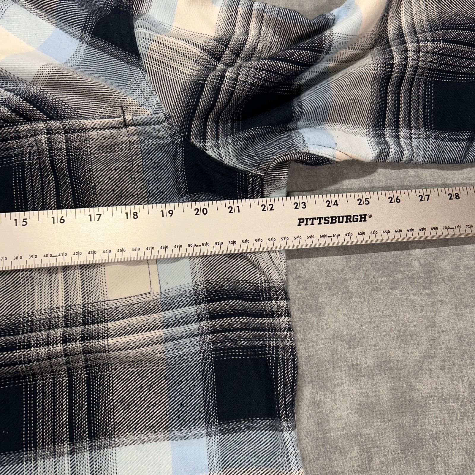 Duluth Trading Company Duluth Trading Co Folklore Flannel casual plaid shacket wm L Size L / US 10 / IT 46 - 6 Thumbnail