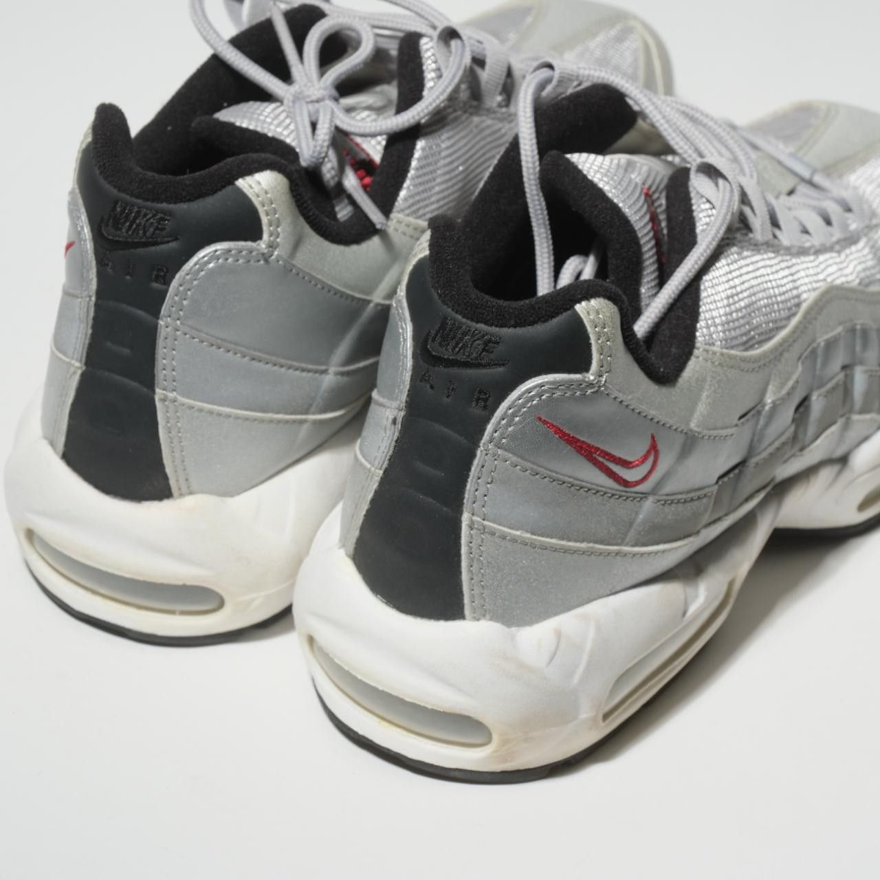 Nike Nike Air Max 95 OG QS 'Silver Bullet' 2017 Size US 12 / EU 45 - 4 Thumbnail
