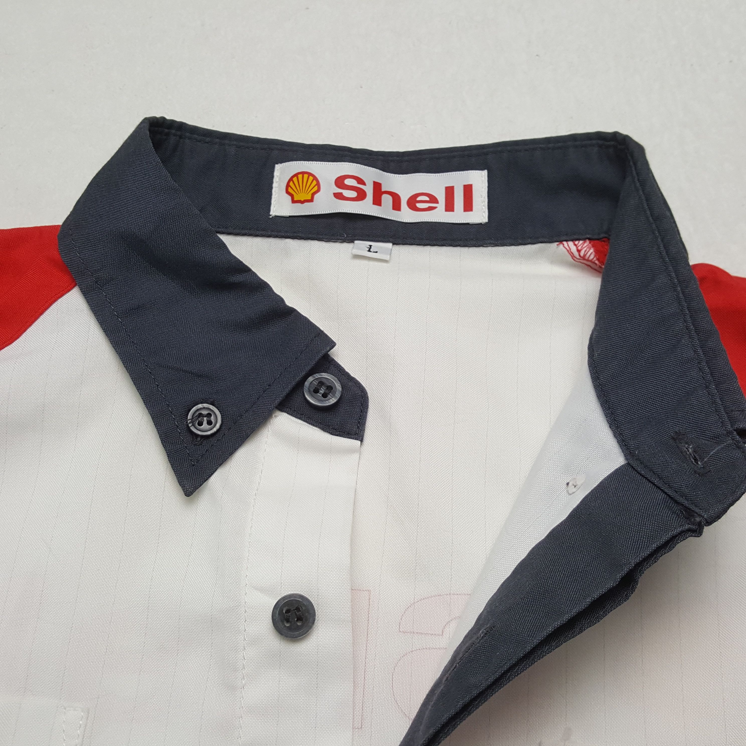 Vintage Vintage Shell Ferrari Formula One Shirt C301N65 Size US M / EU 48-50 / 2 - 6 Thumbnail