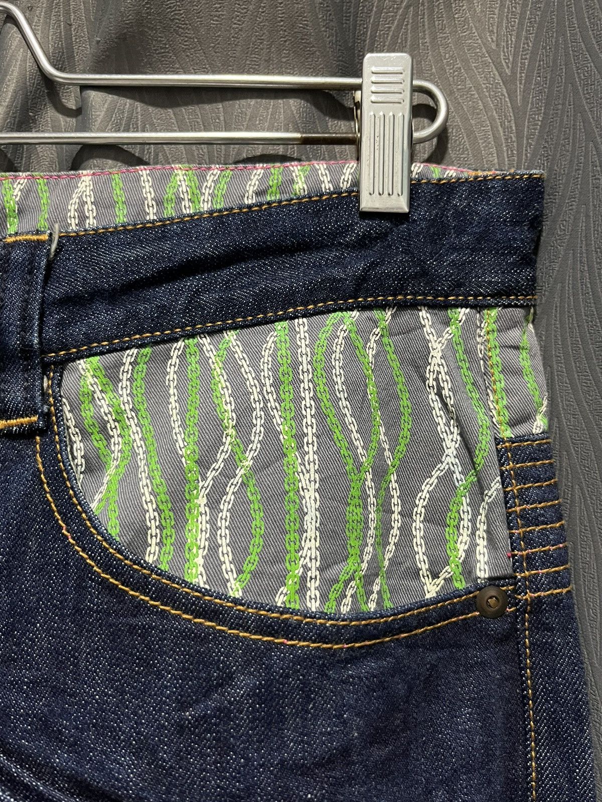 Japanese Brand × Kansai Yamamoto SACRIFICE Patchwork and Collage Fashion Jeans Size US 32 / EU 48 - 5 Thumbnail