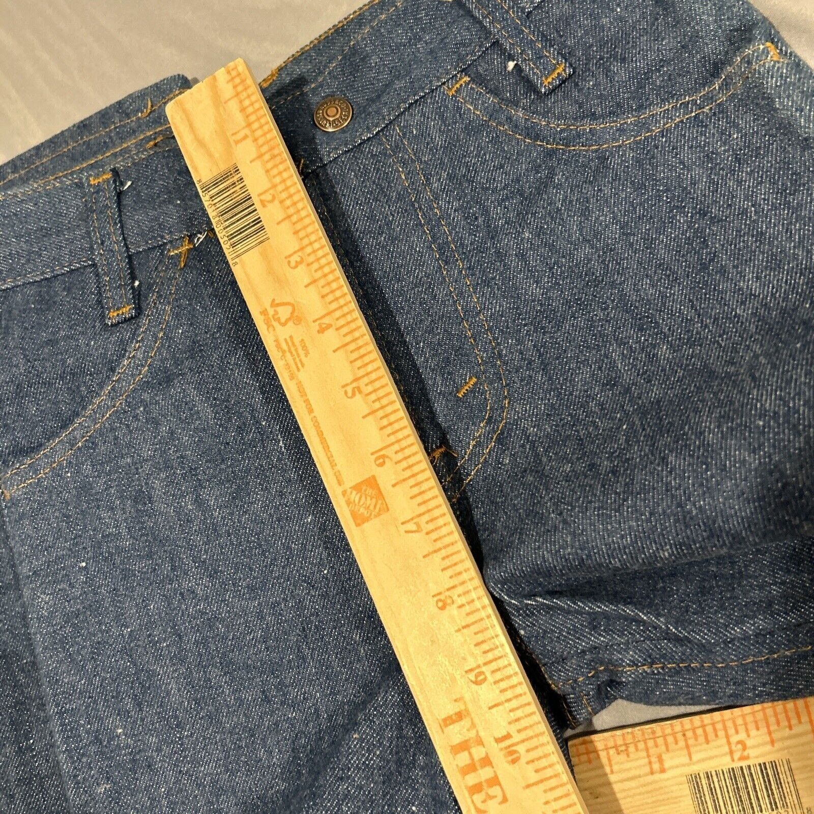 Levi's 70s Levis Orange Tab Straight Jeans Youth 9 24x24 Deadstock Size US 26 / EU 42 - 10 Thumbnail
