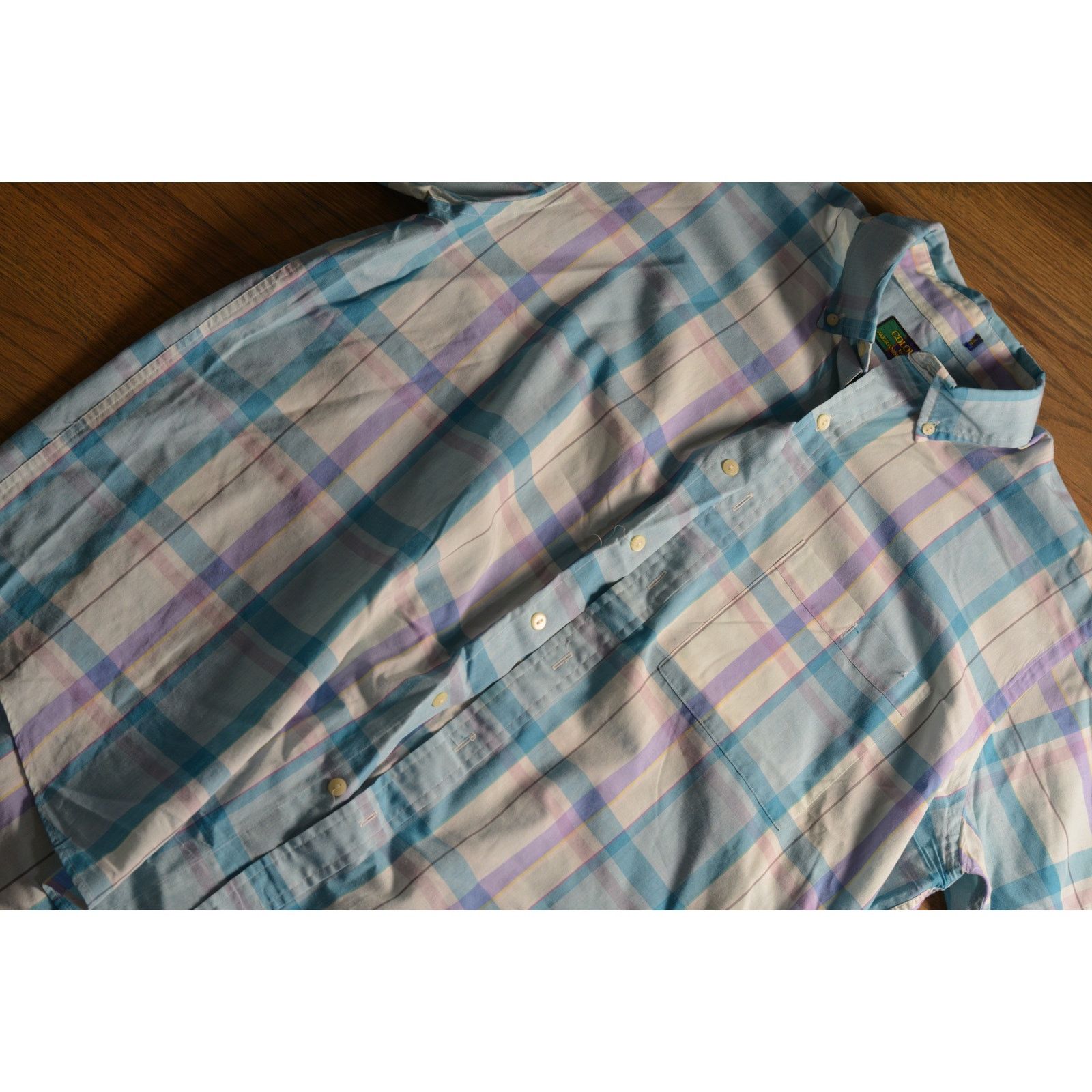 Vintage Colours by Alexander Julian Plaid Shirt - Large