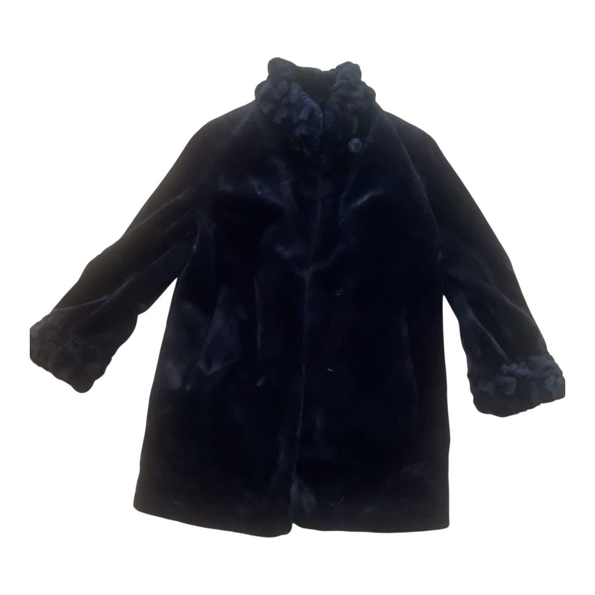 Other Fen-Nelli Elegant black faux fur winter coat women's size 8 Size M / US 6-8 / IT 42-44 - 7 Thumbnail