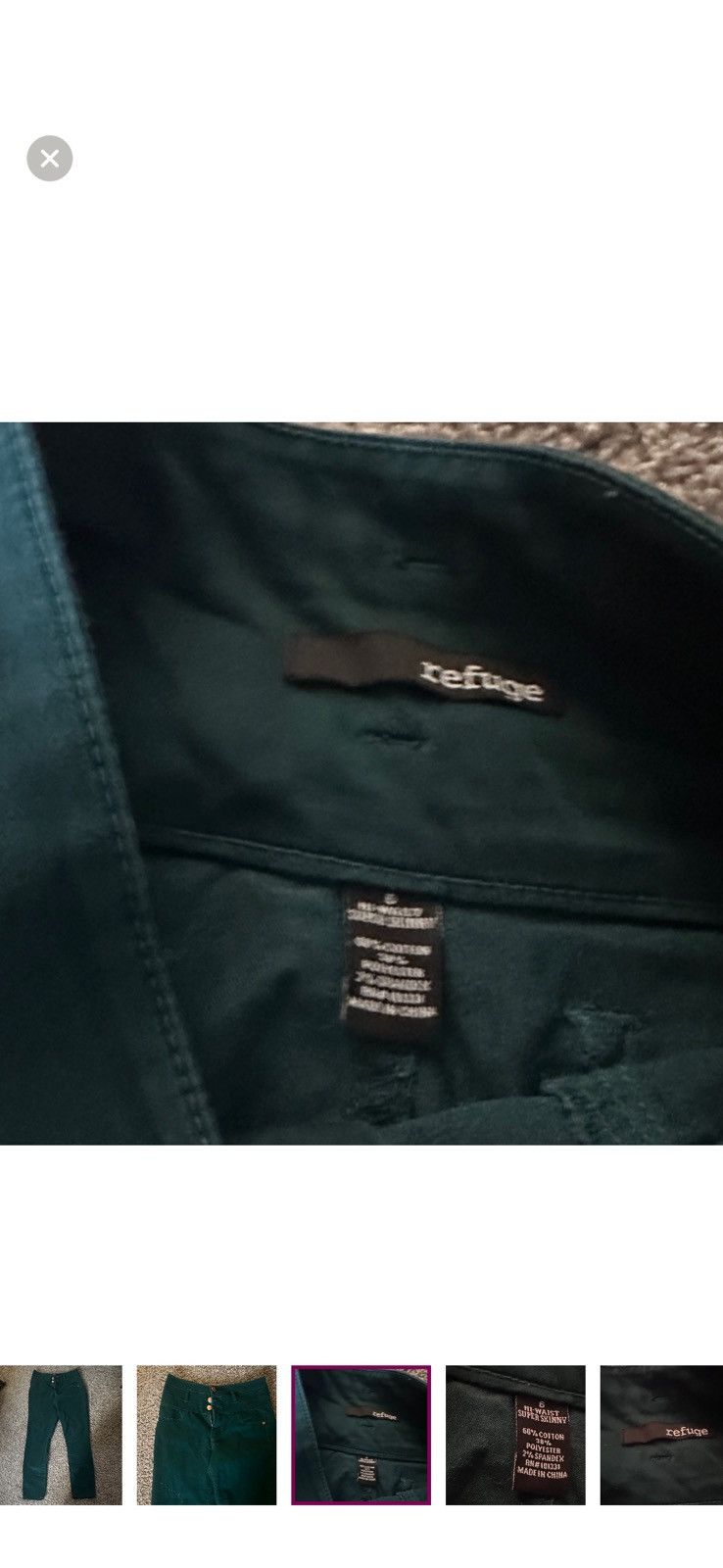 Other Teal pants Size 28" / US 6 / IT 42 - 3 Thumbnail