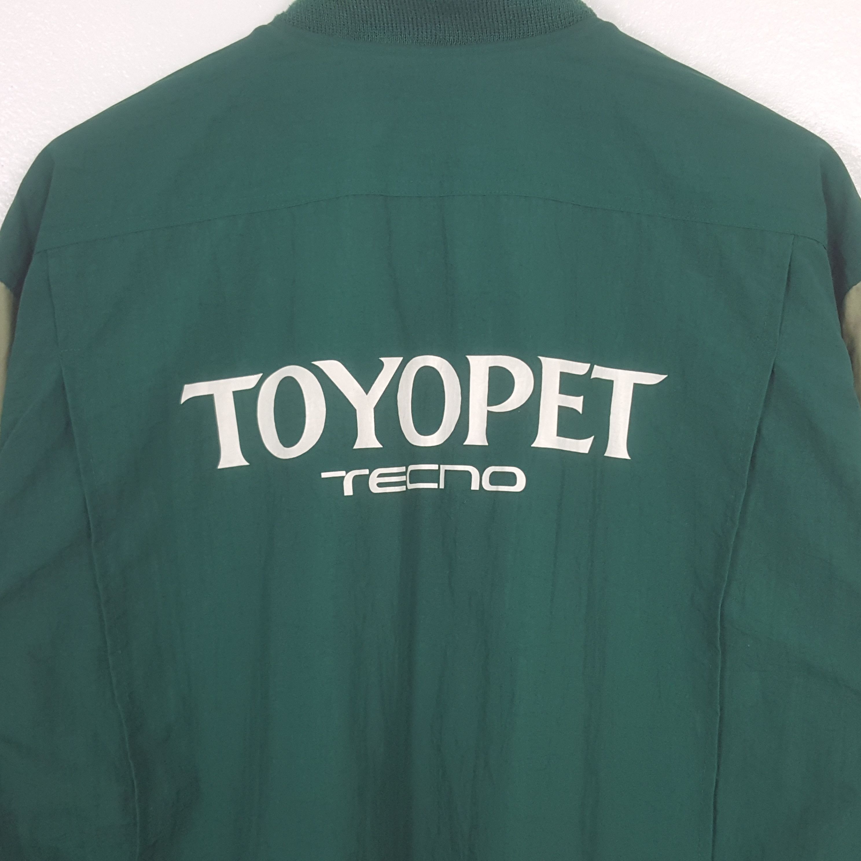 Japanese Brand Vintage Toyopet Tecno Toyota Racing Bombers Jacket C309N16 Size US XXL / EU 58 / 5 - 2 Thumbnail