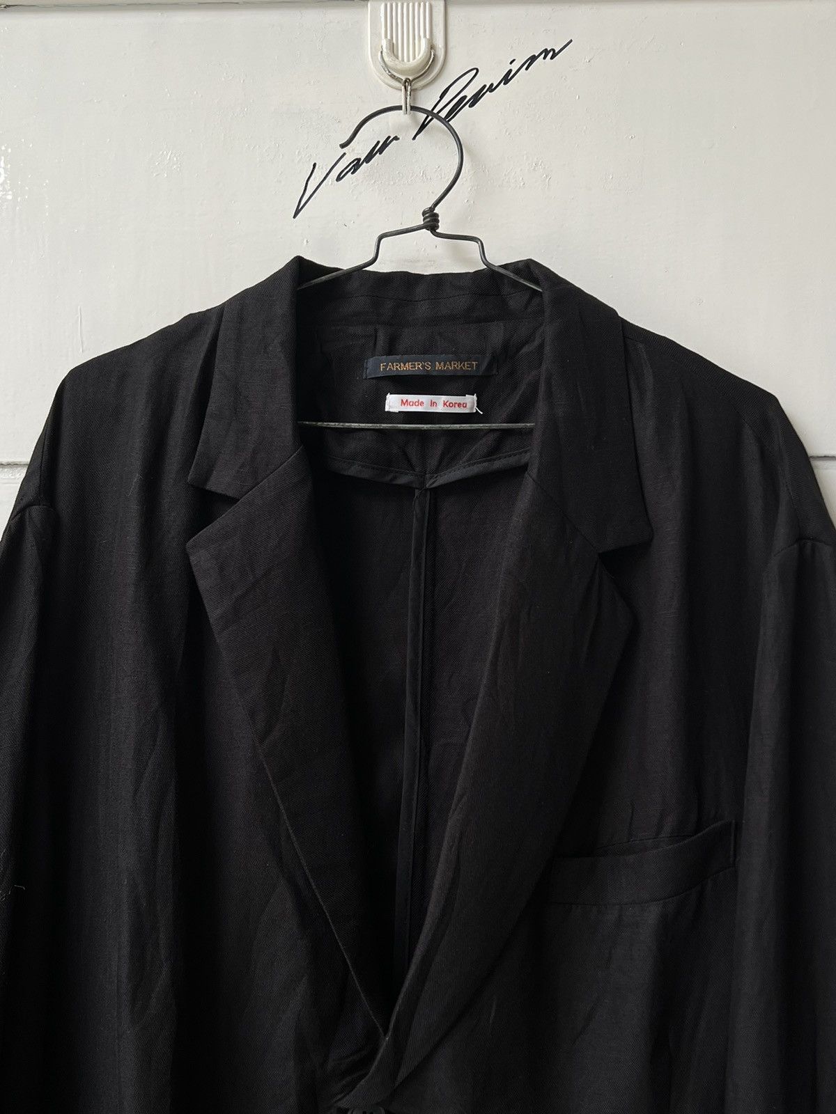 Other Farmer’s Market Black Blazers Size US XL / EU 56 / 4 - 3 Thumbnail