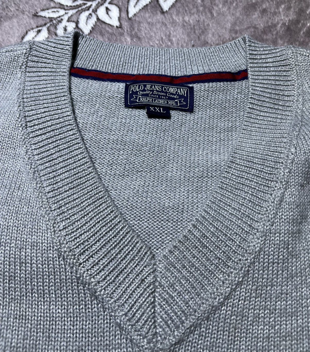 Polo Ralph Lauren Polo Ralph Lauren sweater with American flag Size US XXL / EU 58 / 5 - 3 Thumbnail