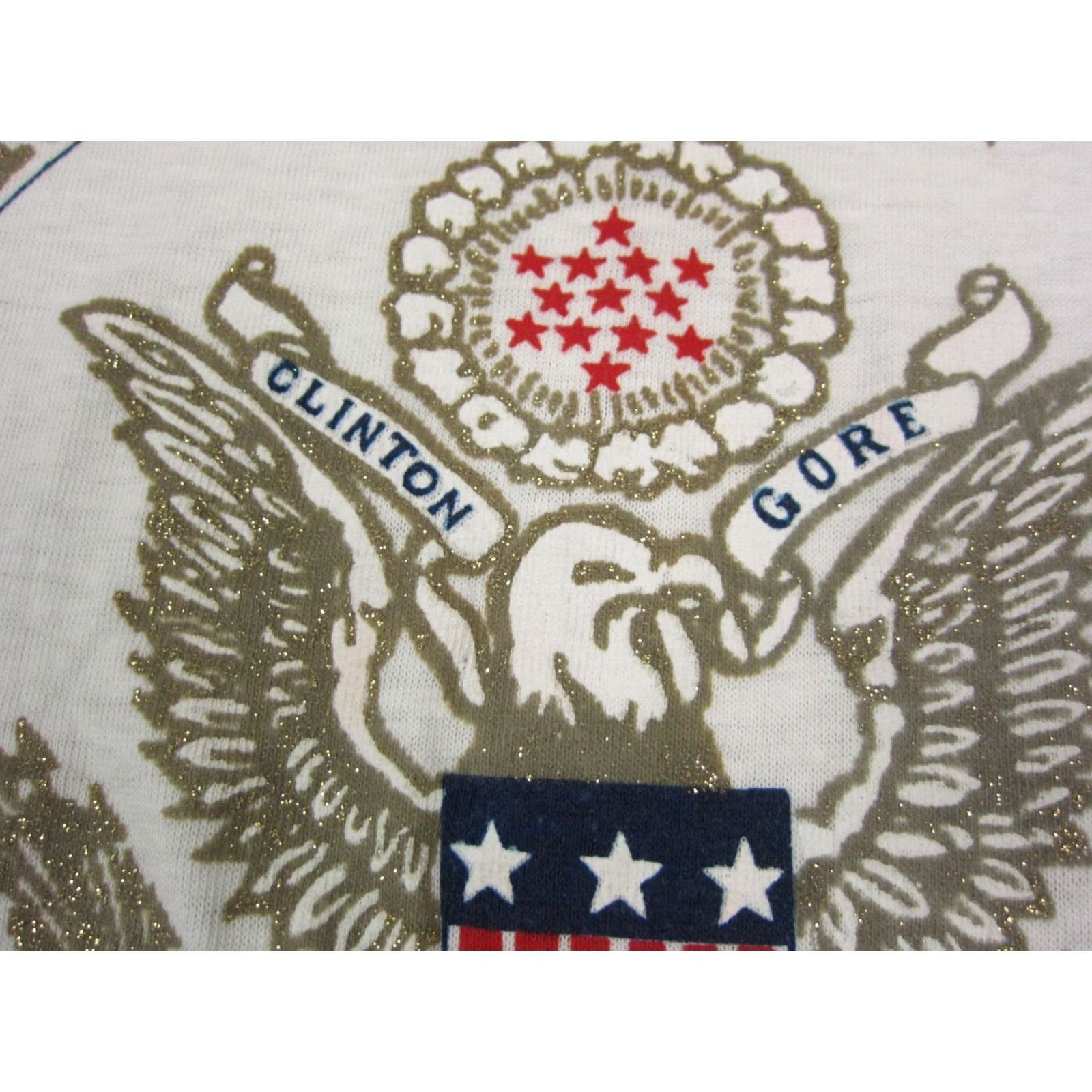 Vintage VINTAGE Bill Clinton Shirt Mens Medium White Presidential Inauguration 90s Size US M / EU 48-50 / 2 - 4 Thumbnail