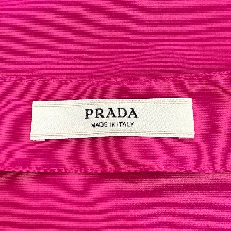 Prada Prada Pink round-neck single-breasted long-sleeved jacket Size M / US 6-8 / IT 42-44 - 5 Thumbnail