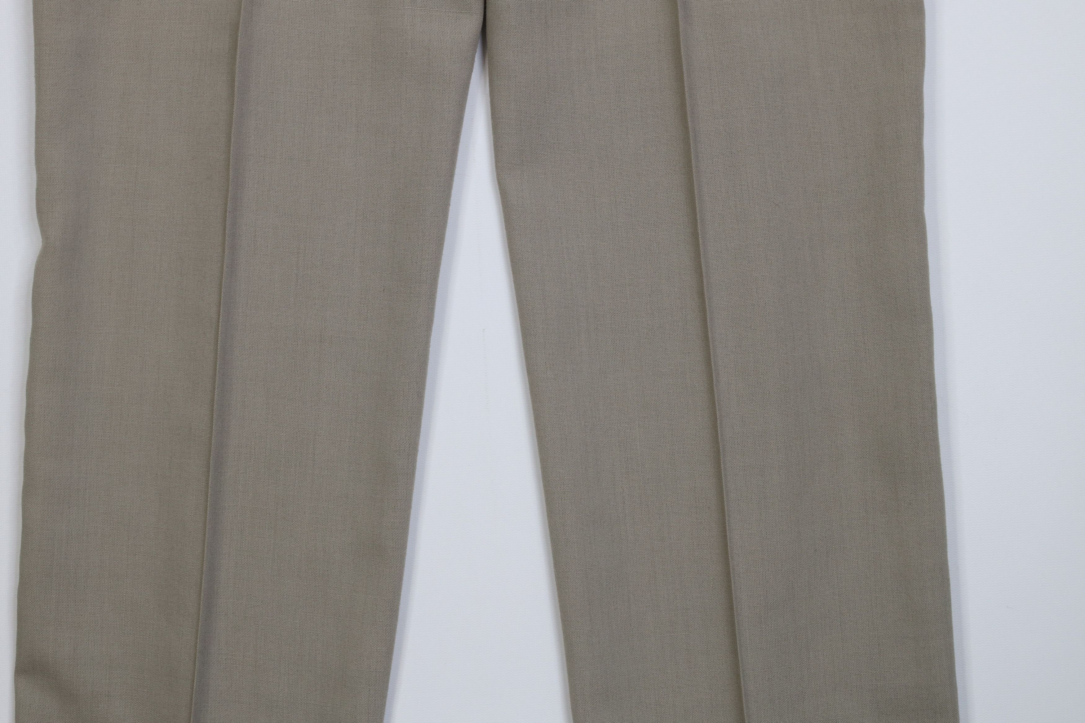 Vintage Vintage 70s Streetwear Wool Blend Knit Wide Leg Chino Pants Size US 36 / EU 52 - 10 Thumbnail