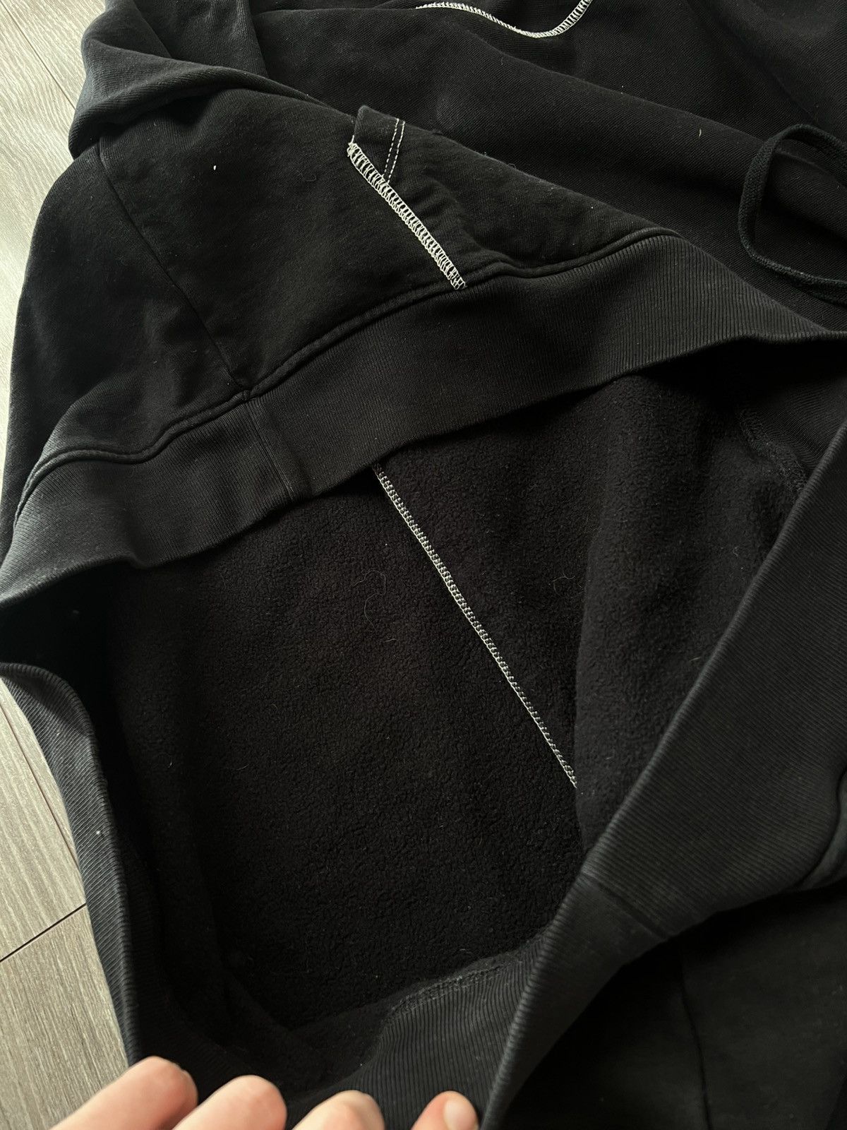 Allsaints Avant Garde Allsaints Amir OTH Embroidered Logo Hoodie Size US L / EU 52-54 / 3 - 12 Thumbnail