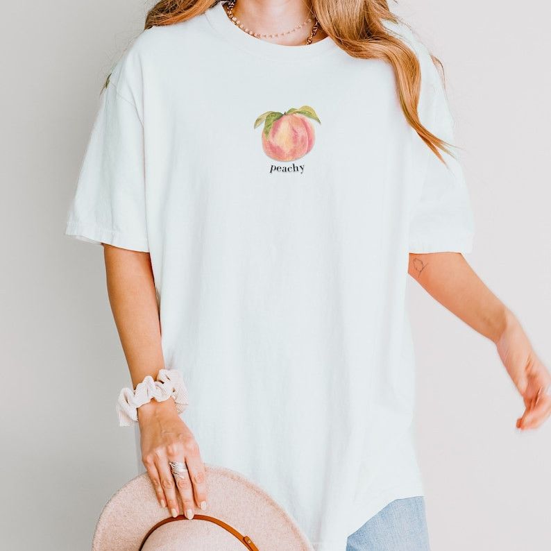 Designer Peach Baby Tee Size M / US 6-8 / IT 42-44 - 1 Thumbnail