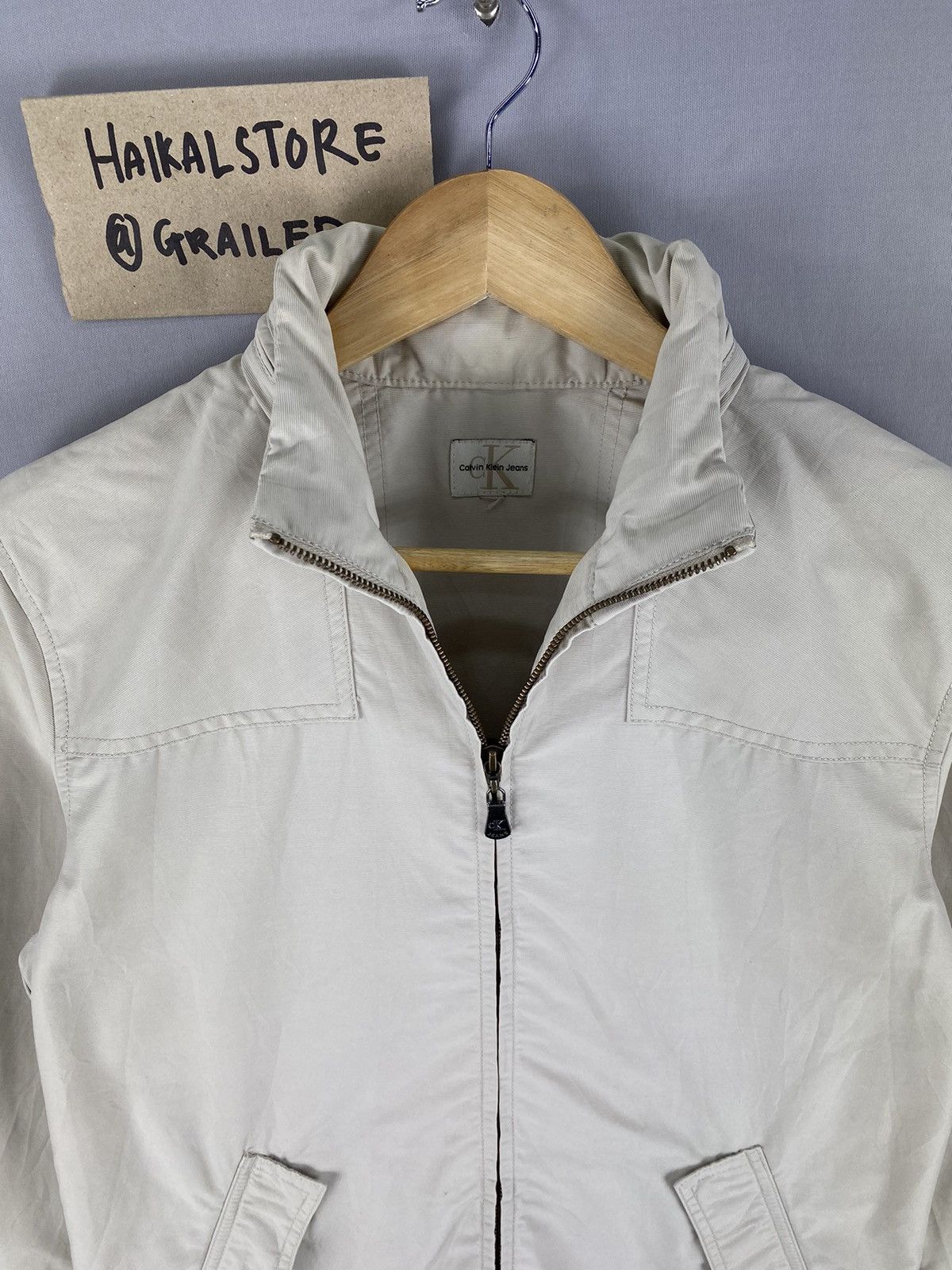 Calvin Klein Calvin Klein Zipper Jacket with hoodie Size US XS / EU 42 / 0 - 7 Thumbnail
