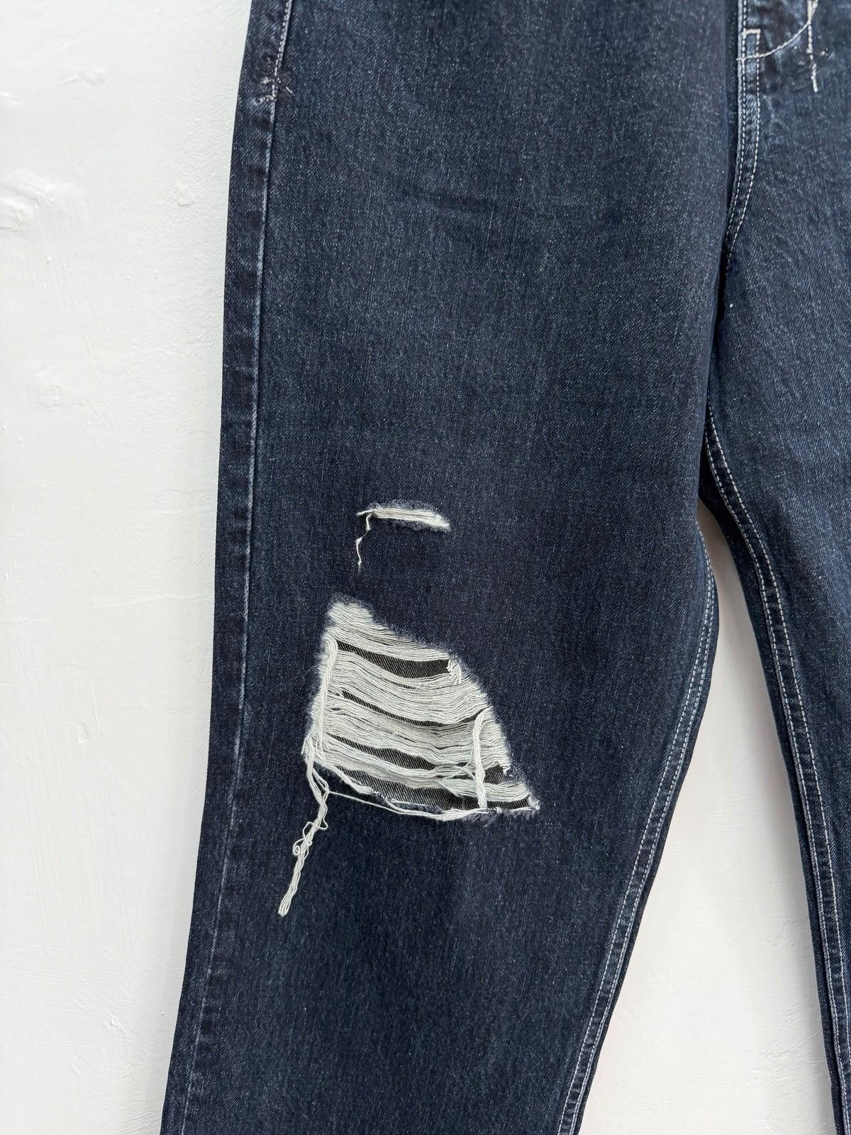 Ksubi new ksubi womens denim jeans low rider trashed blue 26 8 Size 27" / US 4 / IT 40 - 4 Thumbnail